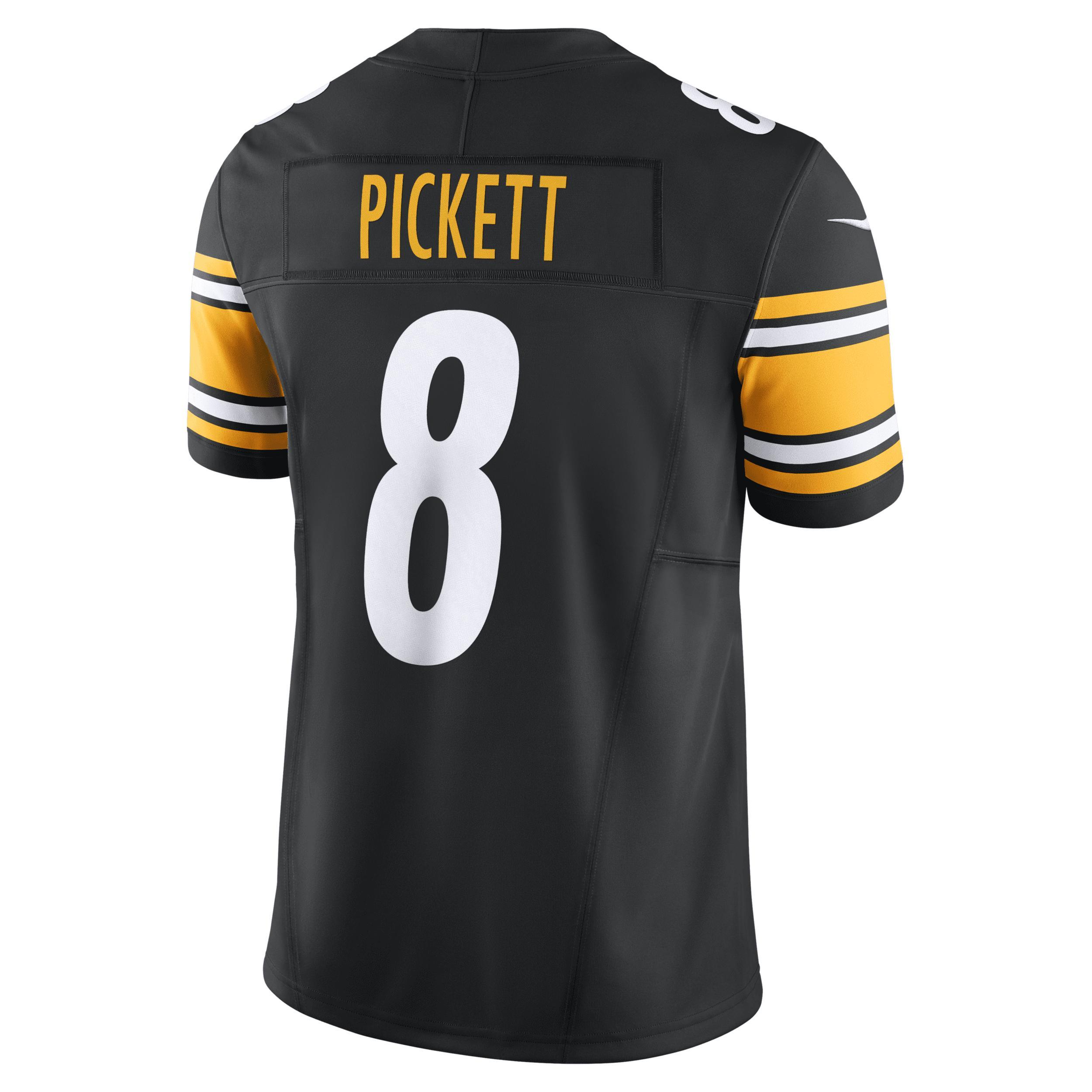 Men's Nike Kenny Pickett Black Pittsburgh Steelers Vapor F.U.S.E. Limited  Jersey, Size: Large Product Image