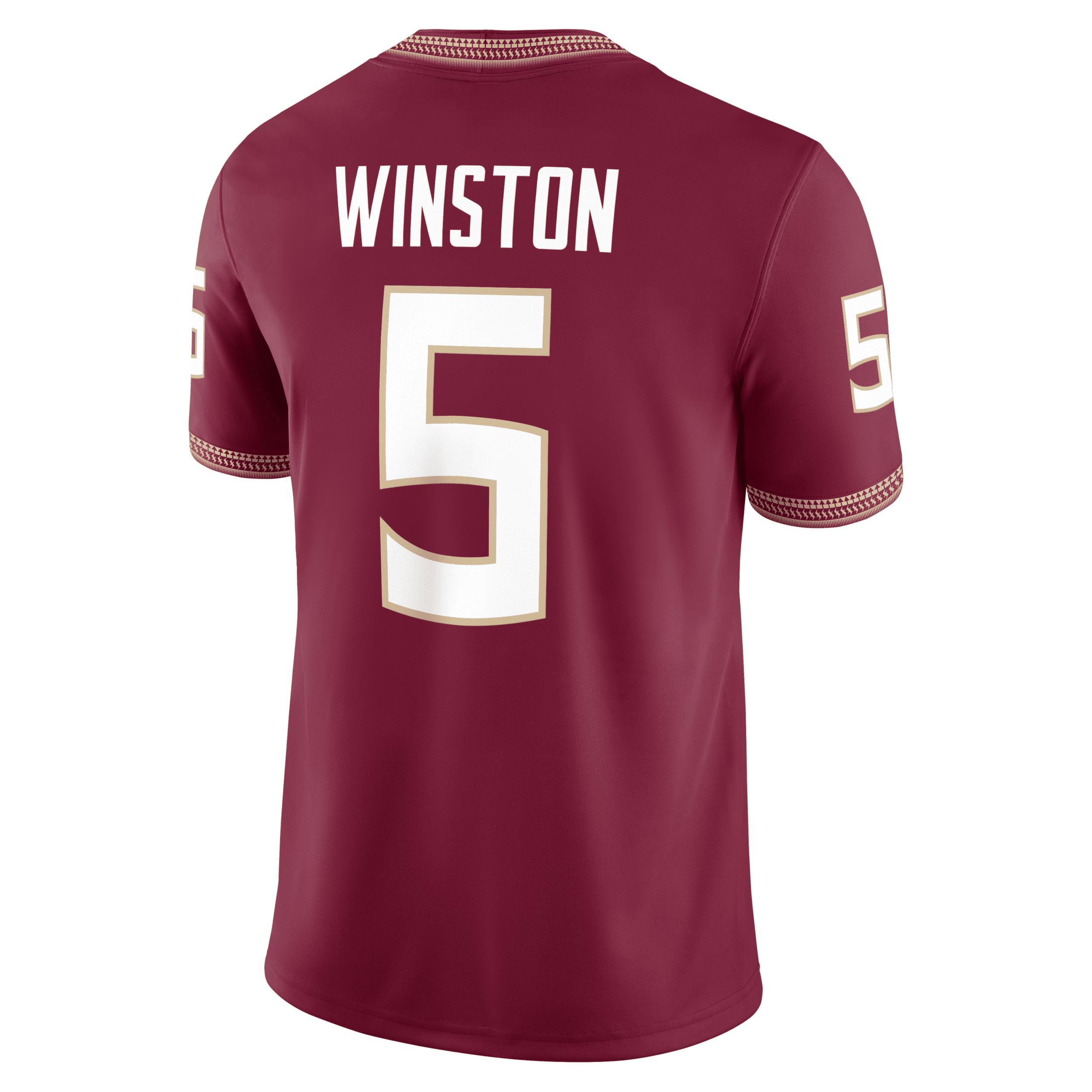 Men's Nike #1 White Florida State Seminoles Game Jersey, Size: XL Product Image