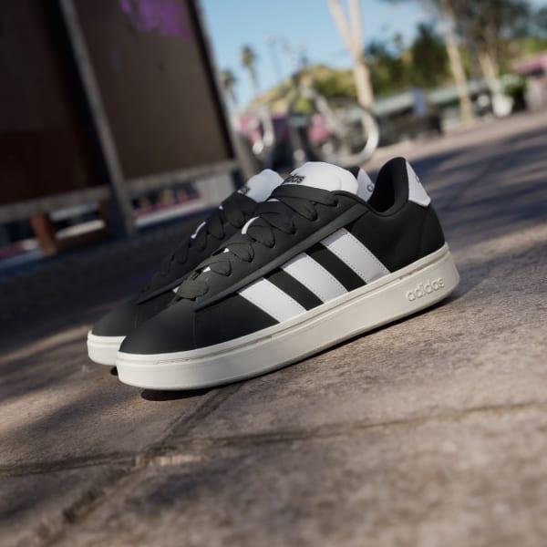 adidas Grand Court Alpha Shoes Core Black 9.5 Mens Product Image