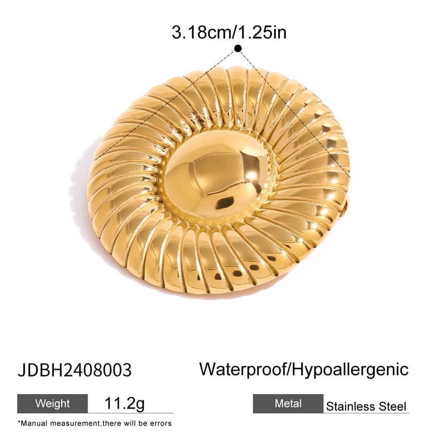 Metallic Brooch Product Image