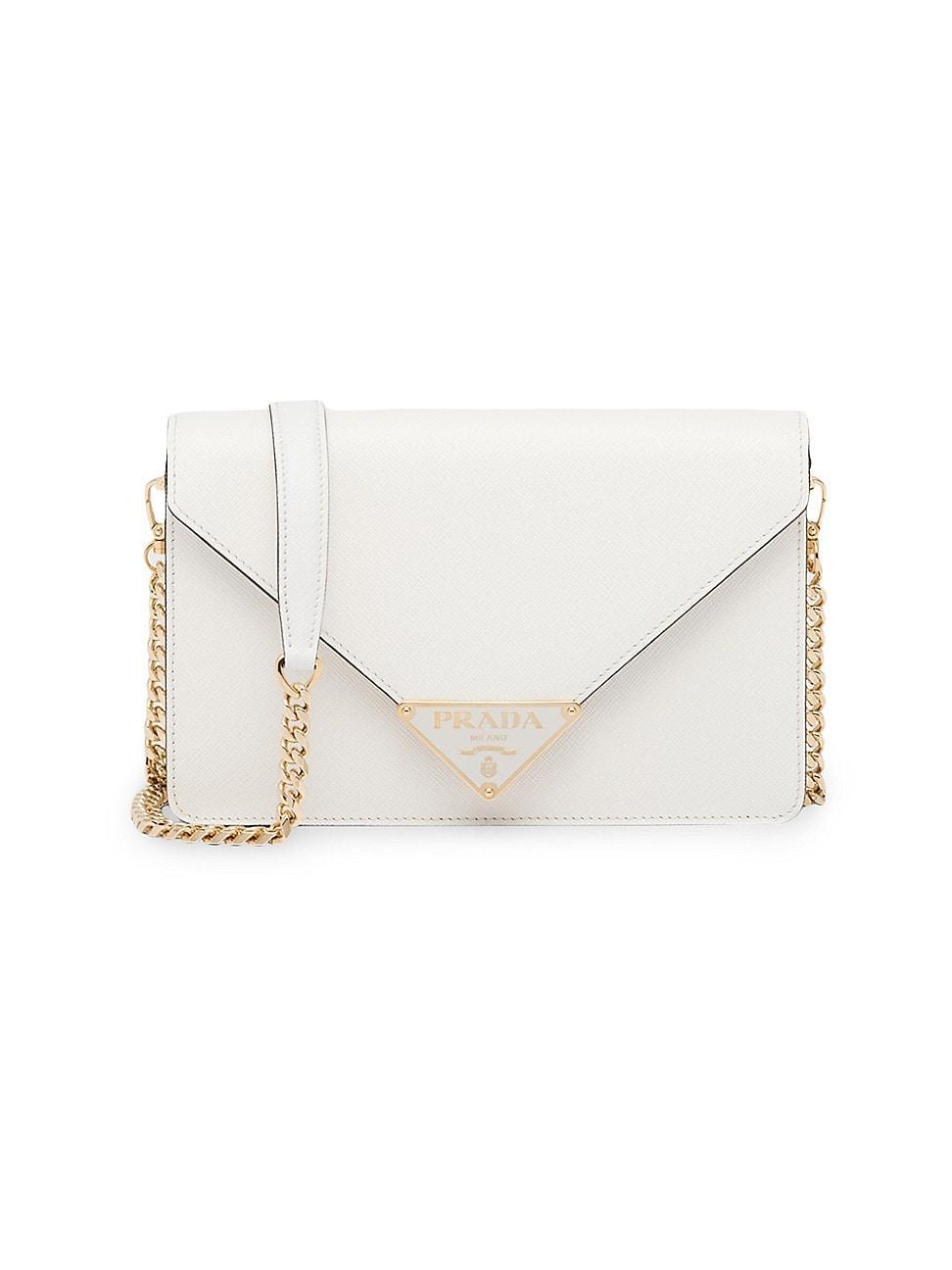 Womens Saffiano Leather Shoulder Bag Product Image