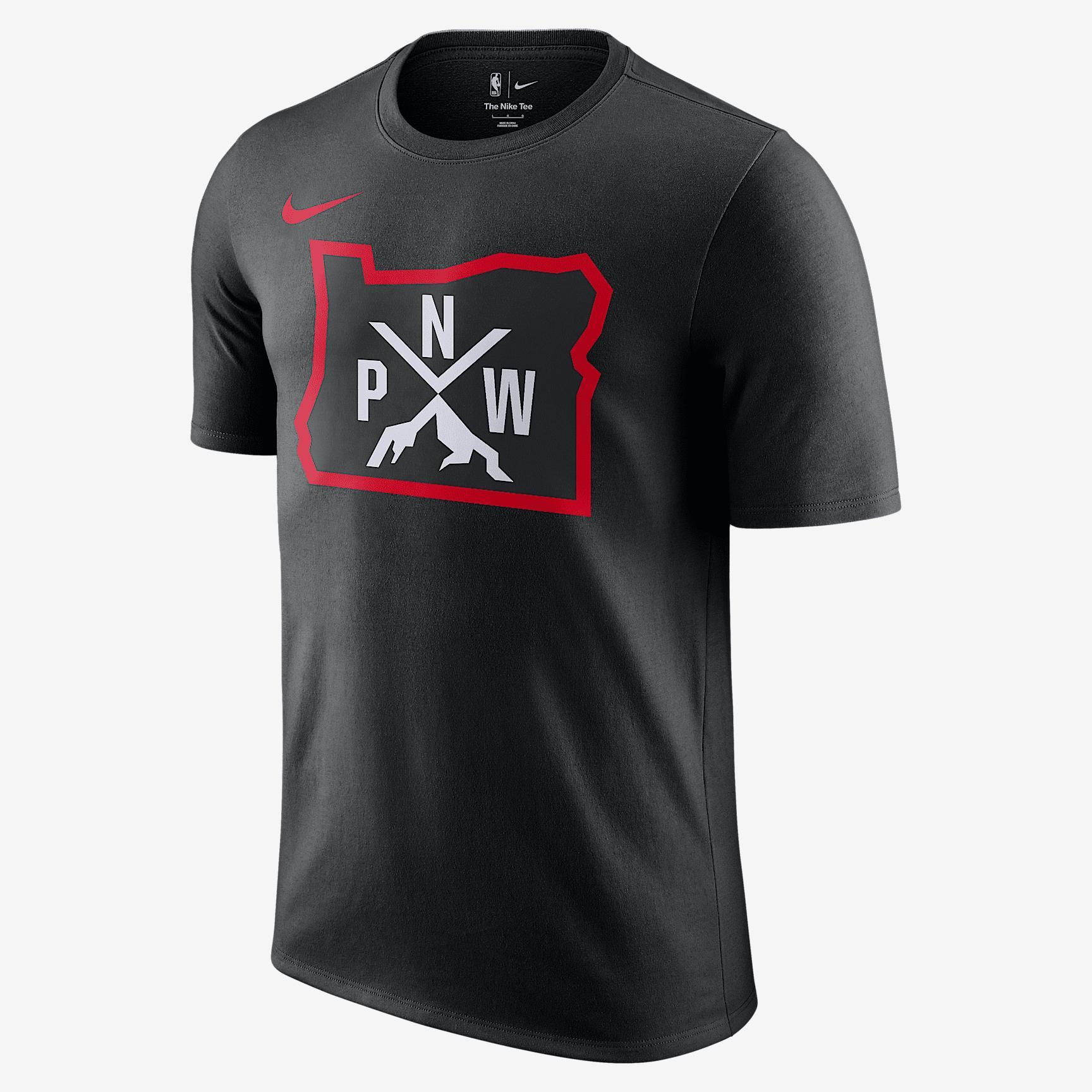Portland Trail Blazers Essential City Edition Men's Nike NBA T-Shirt Product Image