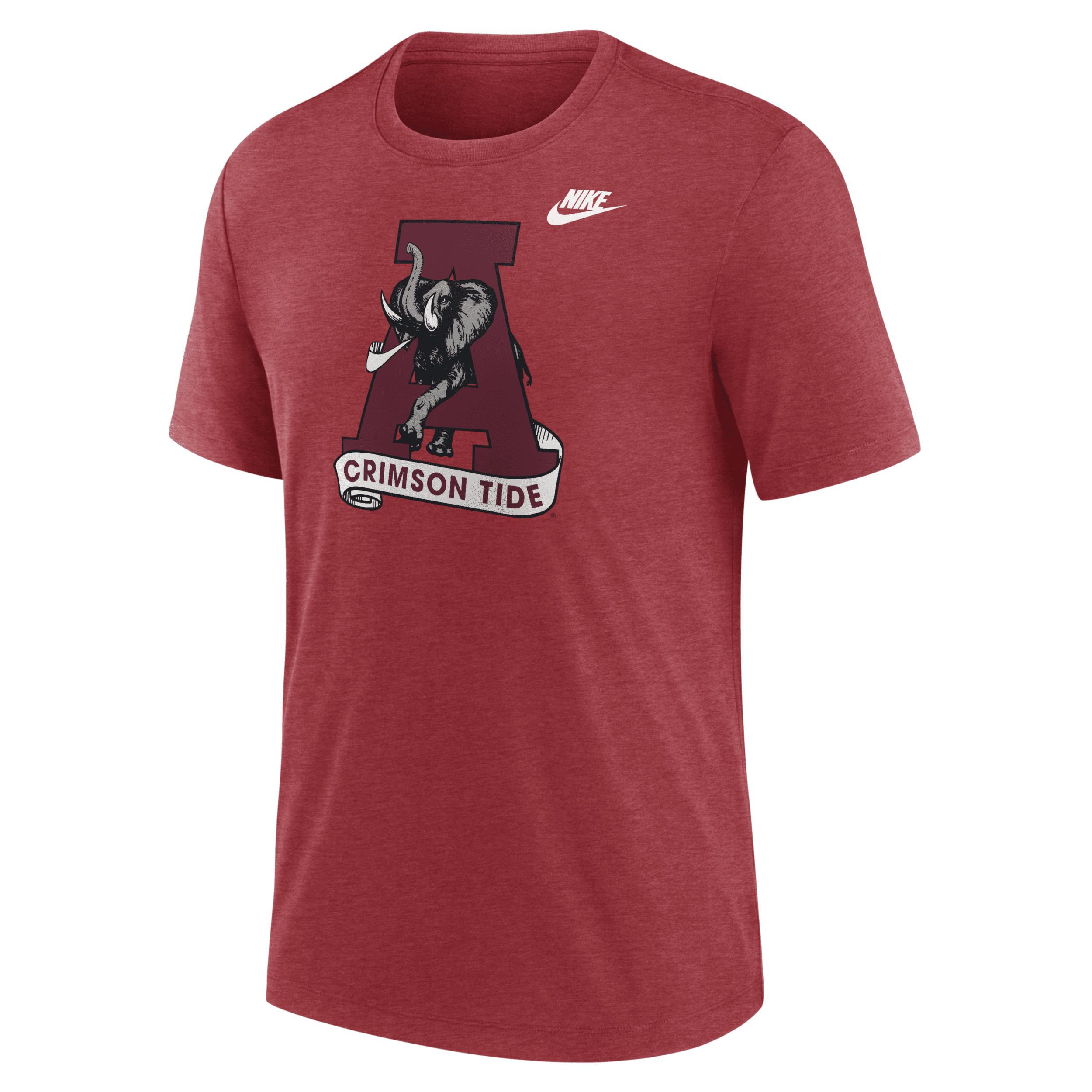 Alabama Crimson Tide Blitz Evergreen Legacy Primary Nike Mens College T-Shirt Product Image