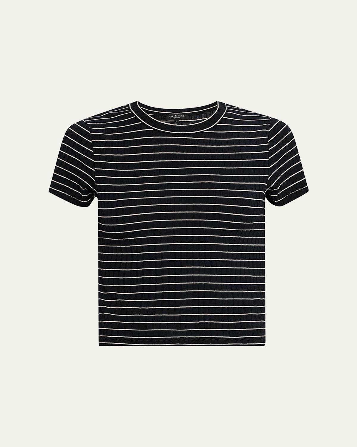 Luca Stripe Baby Tee Product Image