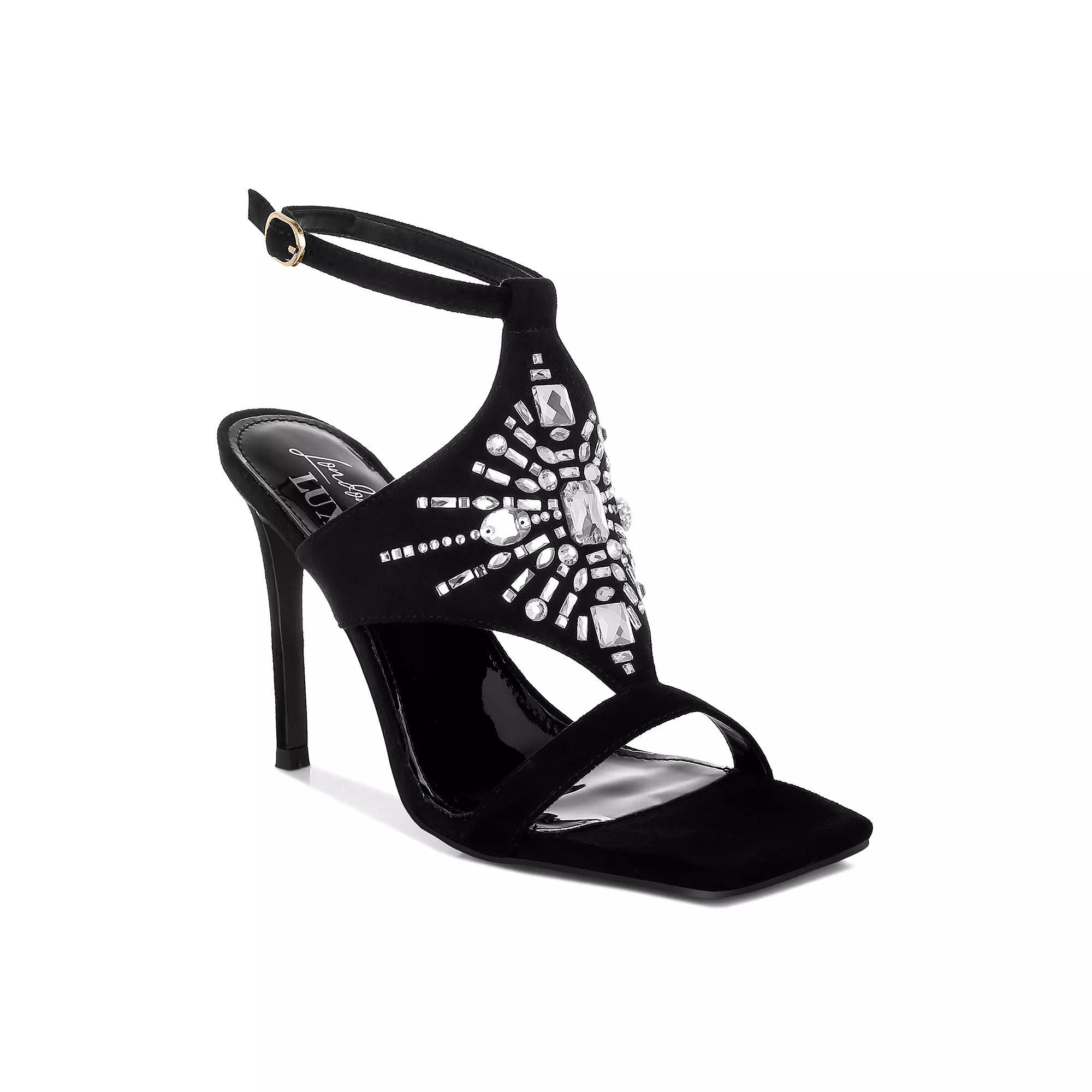 London Rag Warda Women's Sandals, Size: 5, Black Product Image