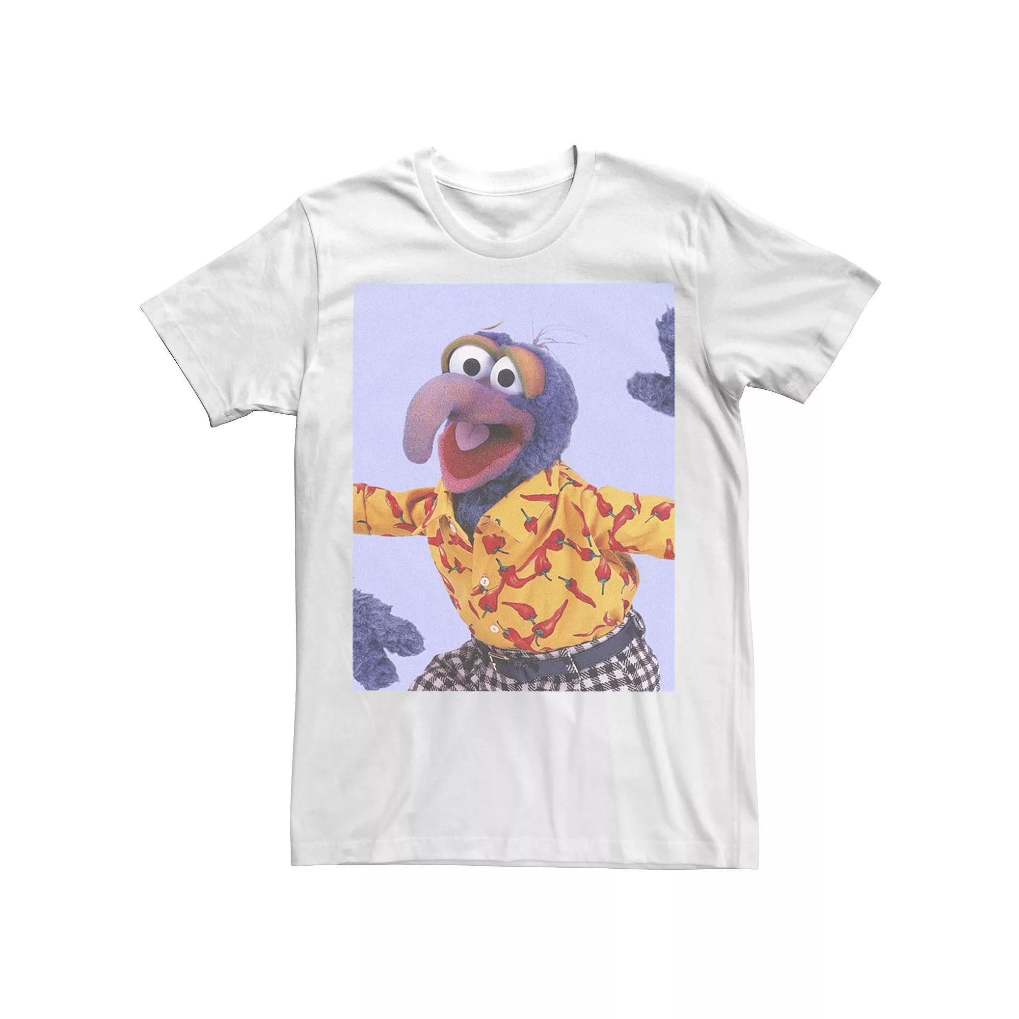 Men's Muppet Gonzo Meme Photo Real Tee, Size: XS, White Product Image