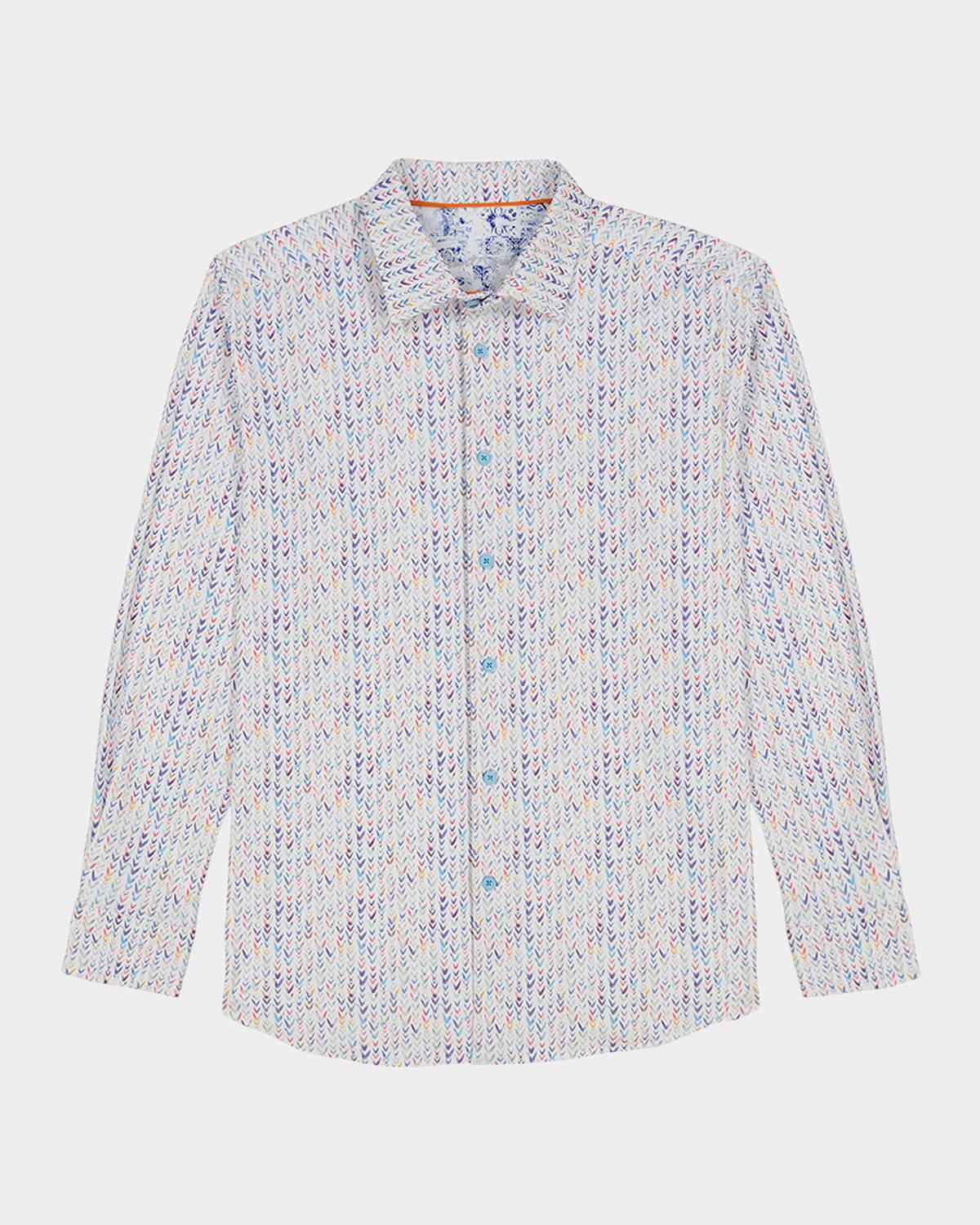 Mens Slauson Herringbone Sport Shirt Product Image