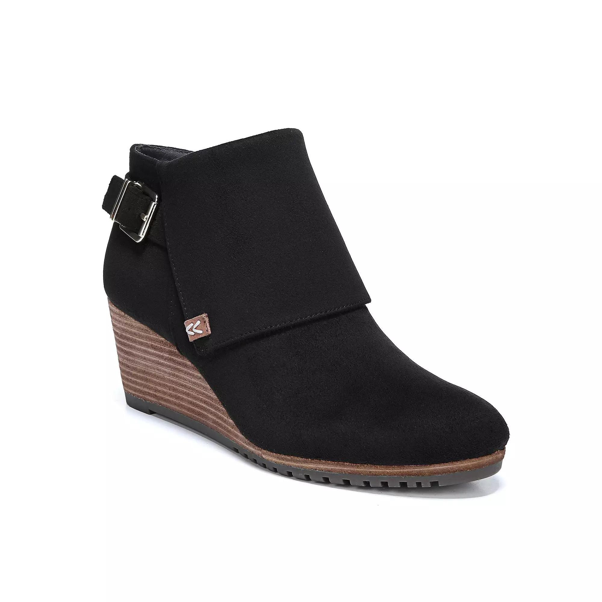Dr. Scholl's Create Women's Wedge Ankle Boots, Size: 10, Black Product Image