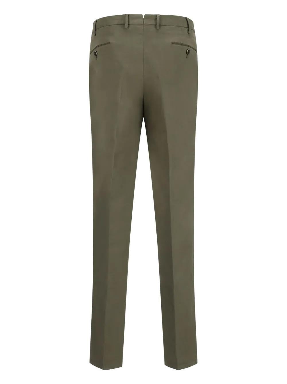 Garelle Pinstriped Lace-Detailed Pants Product Image