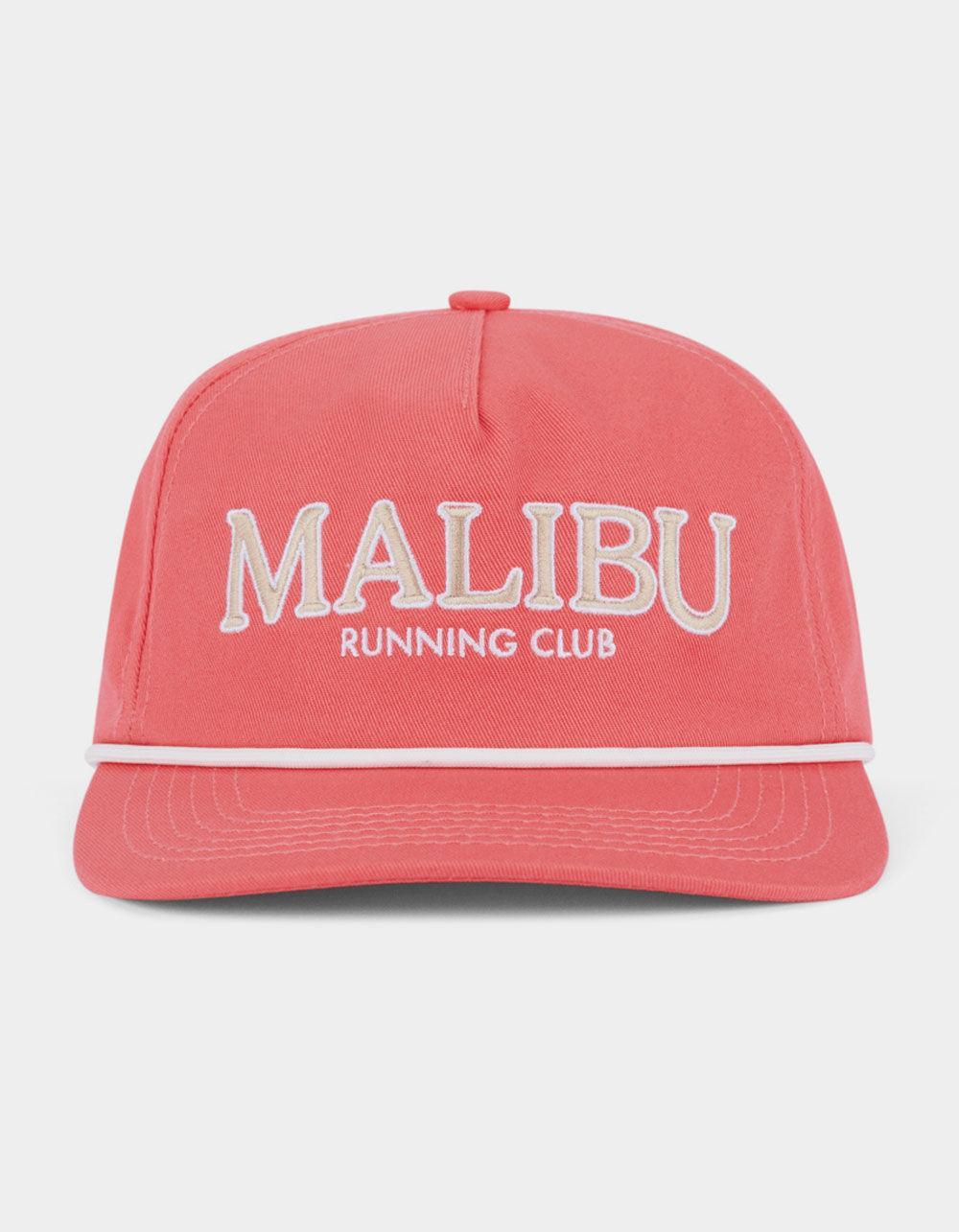 Malibu Running Club Rope Snapback Hat - CORAL Product Image