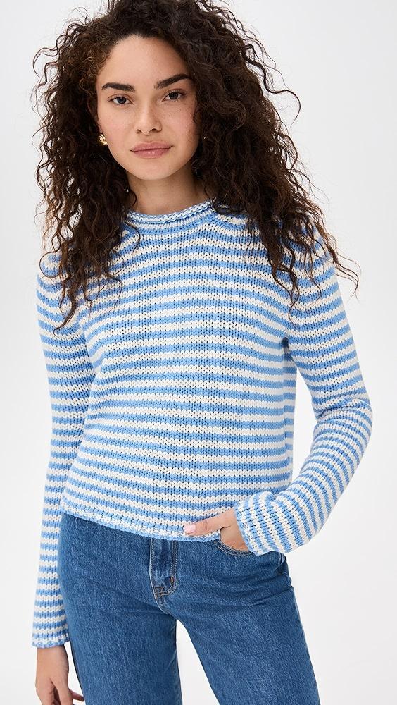 La Ligne Fine Stripe Mini Marina Sweater | Shopbop Product Image