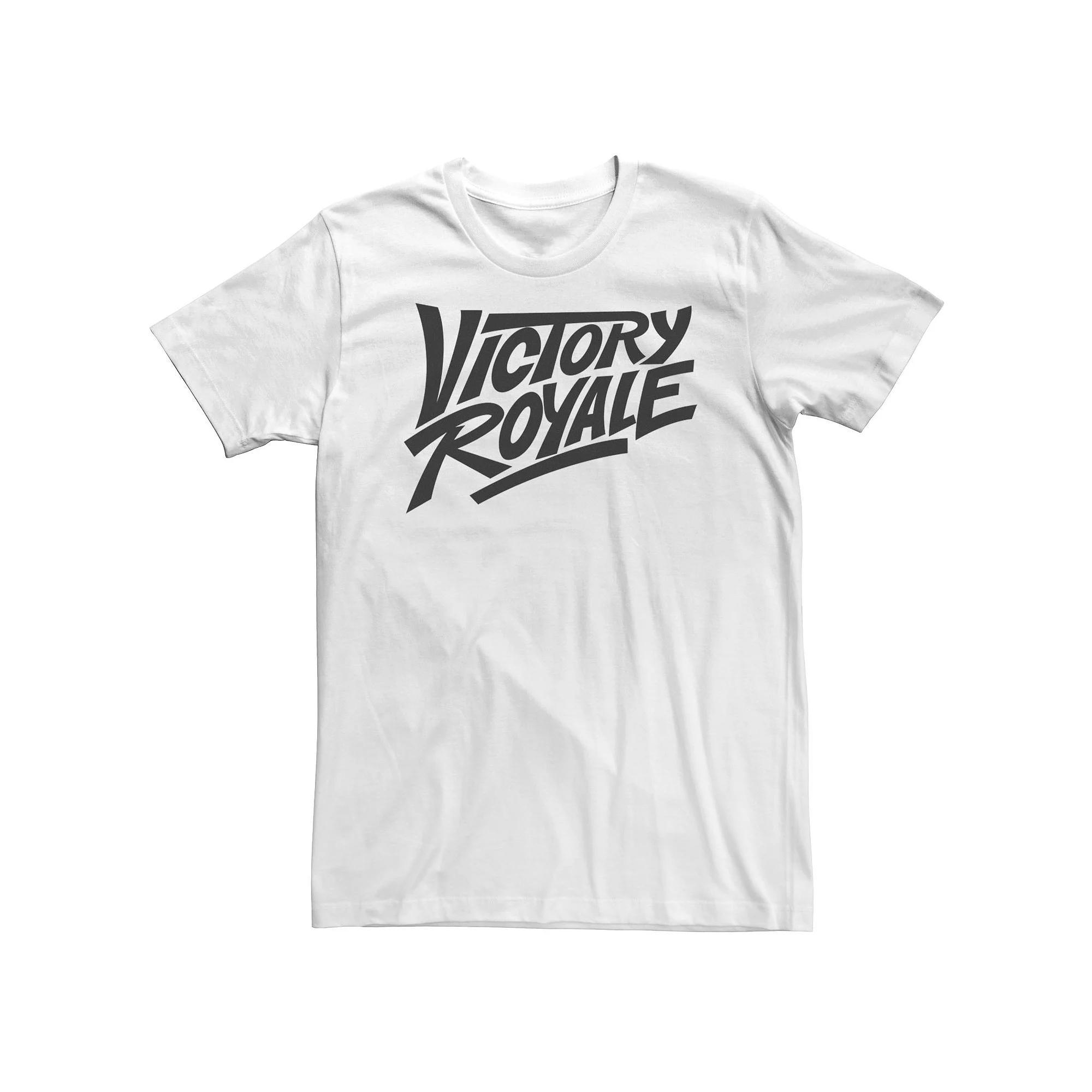 Big & Tall Fortnite Victory Royale Gradient Logo Tee, Men's, Size: 4XL, White Product Image