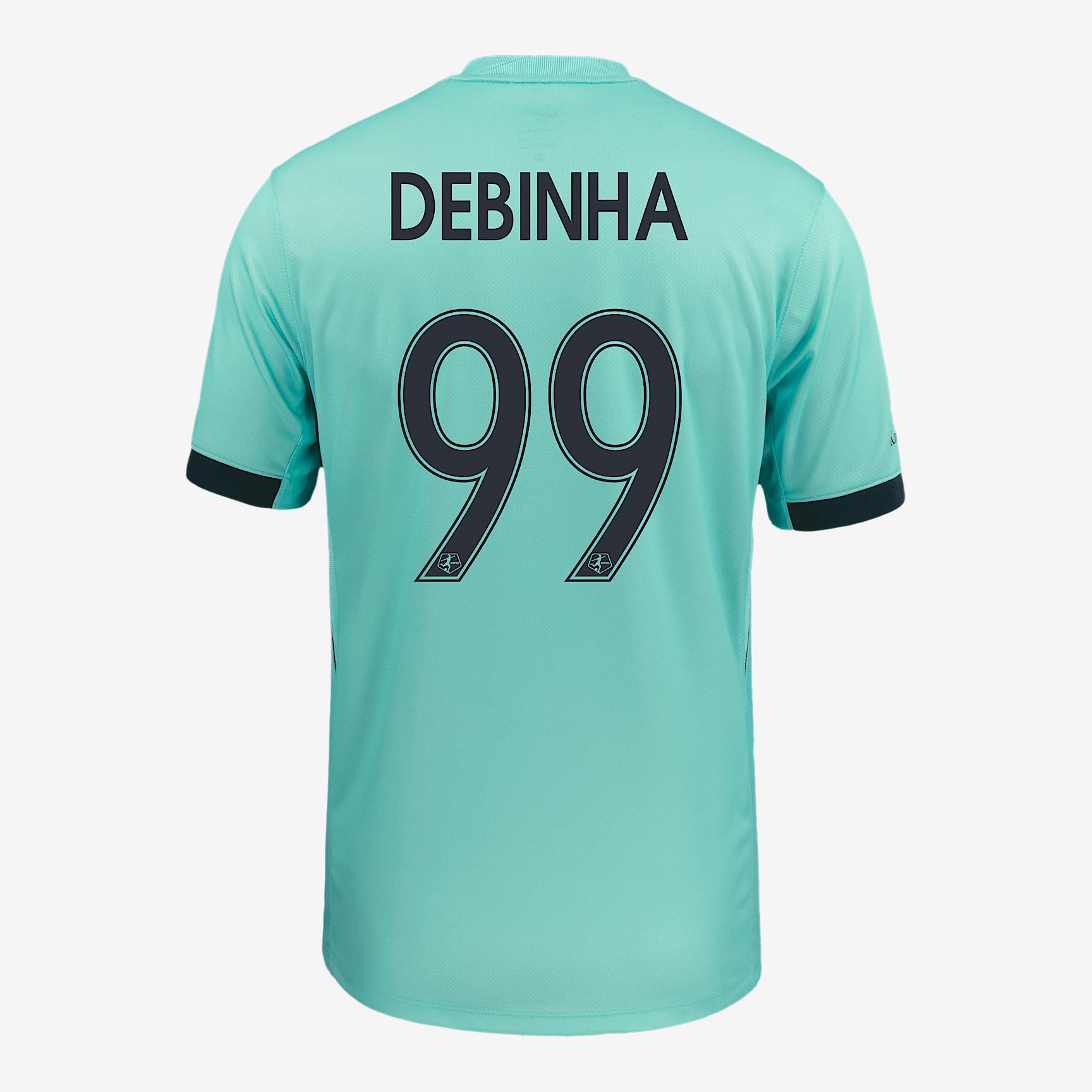 Debinha de Oliveira KC Current 2025 Stadium Away Nike Men's Dri-FIT NWSL Replica Jersey Product Image