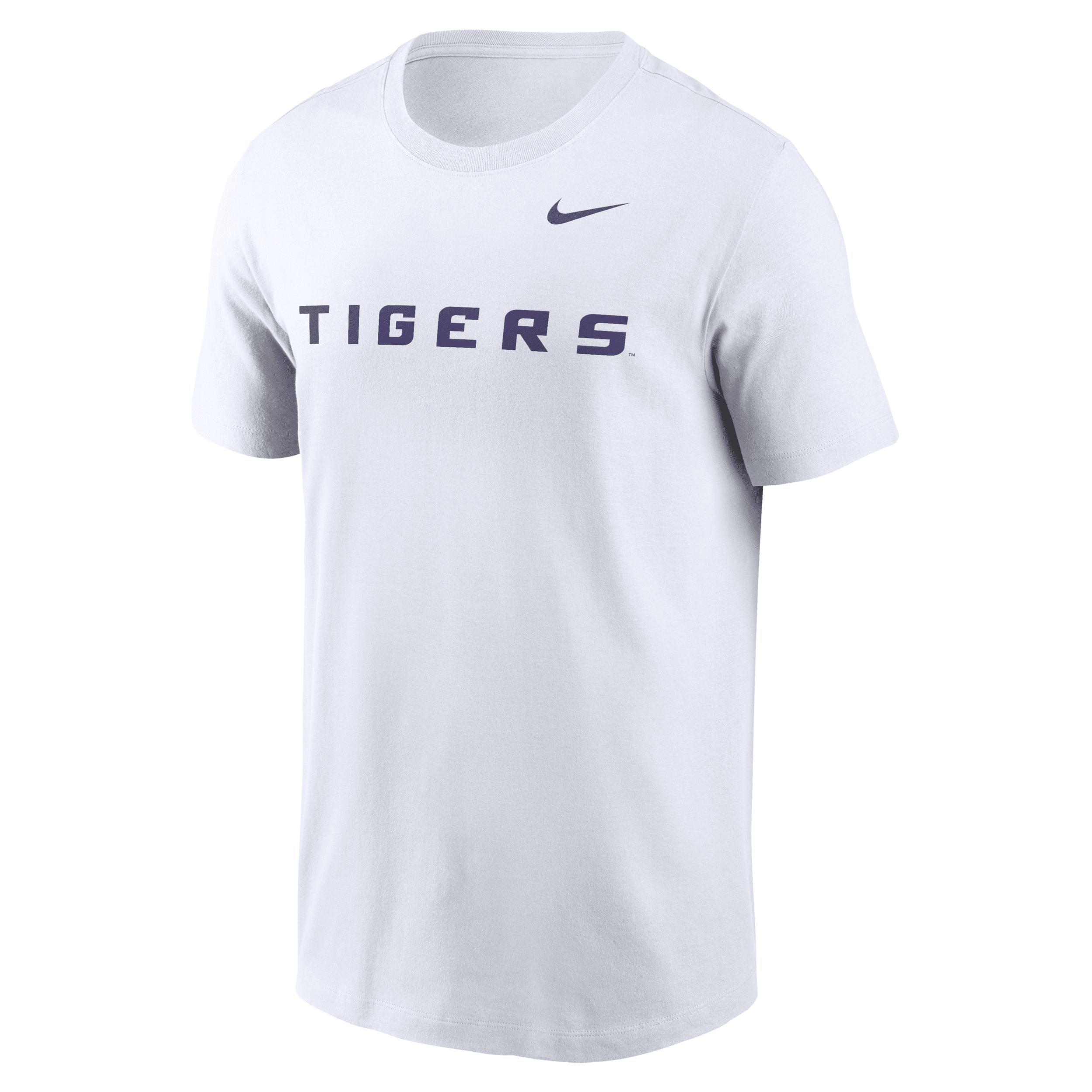LSU Tigers Primetime Wordmark Nike Mens College T-Shirt Product Image