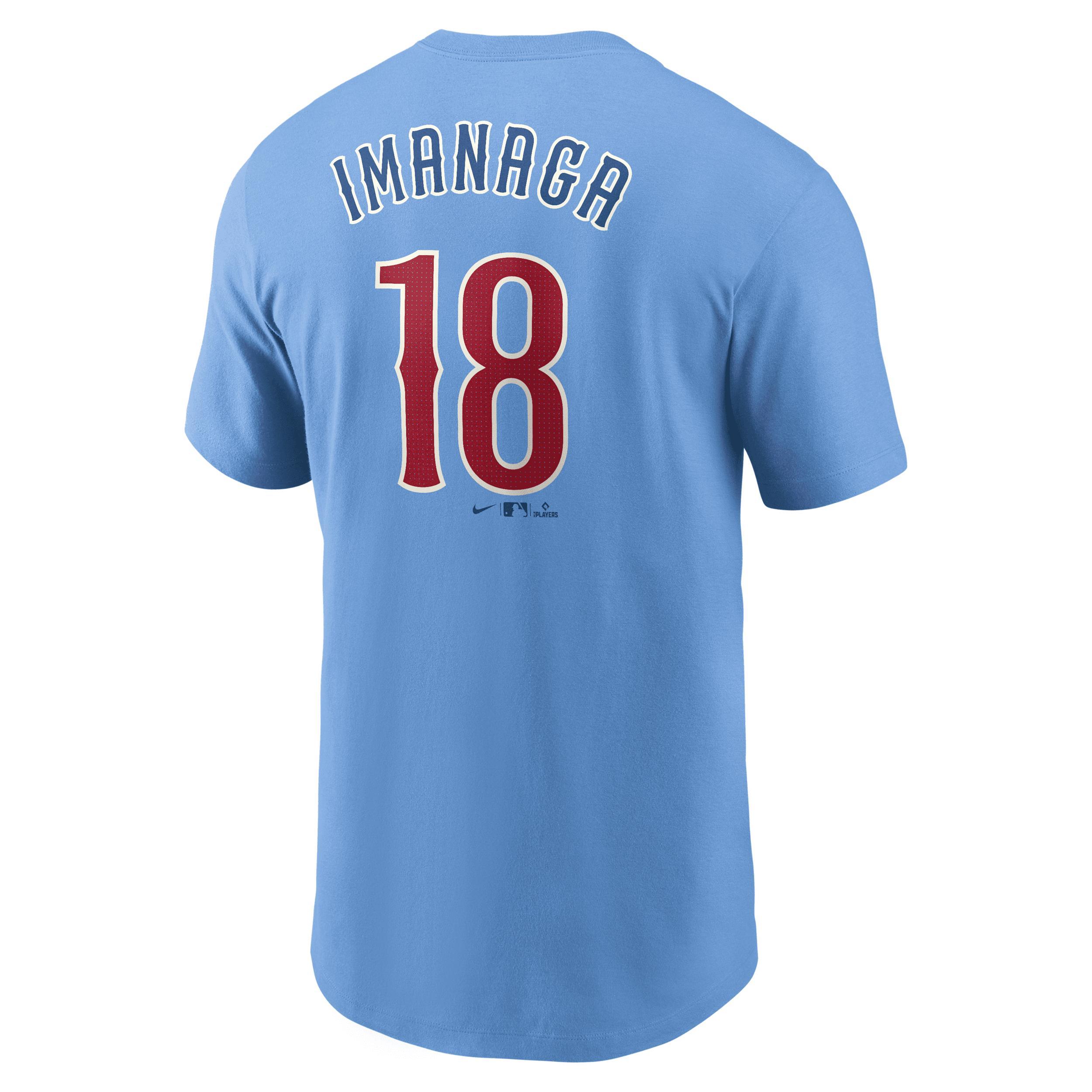 Ian Happ Chicago Cubs Fuse Men's Nike MLB T-Shirt Product Image