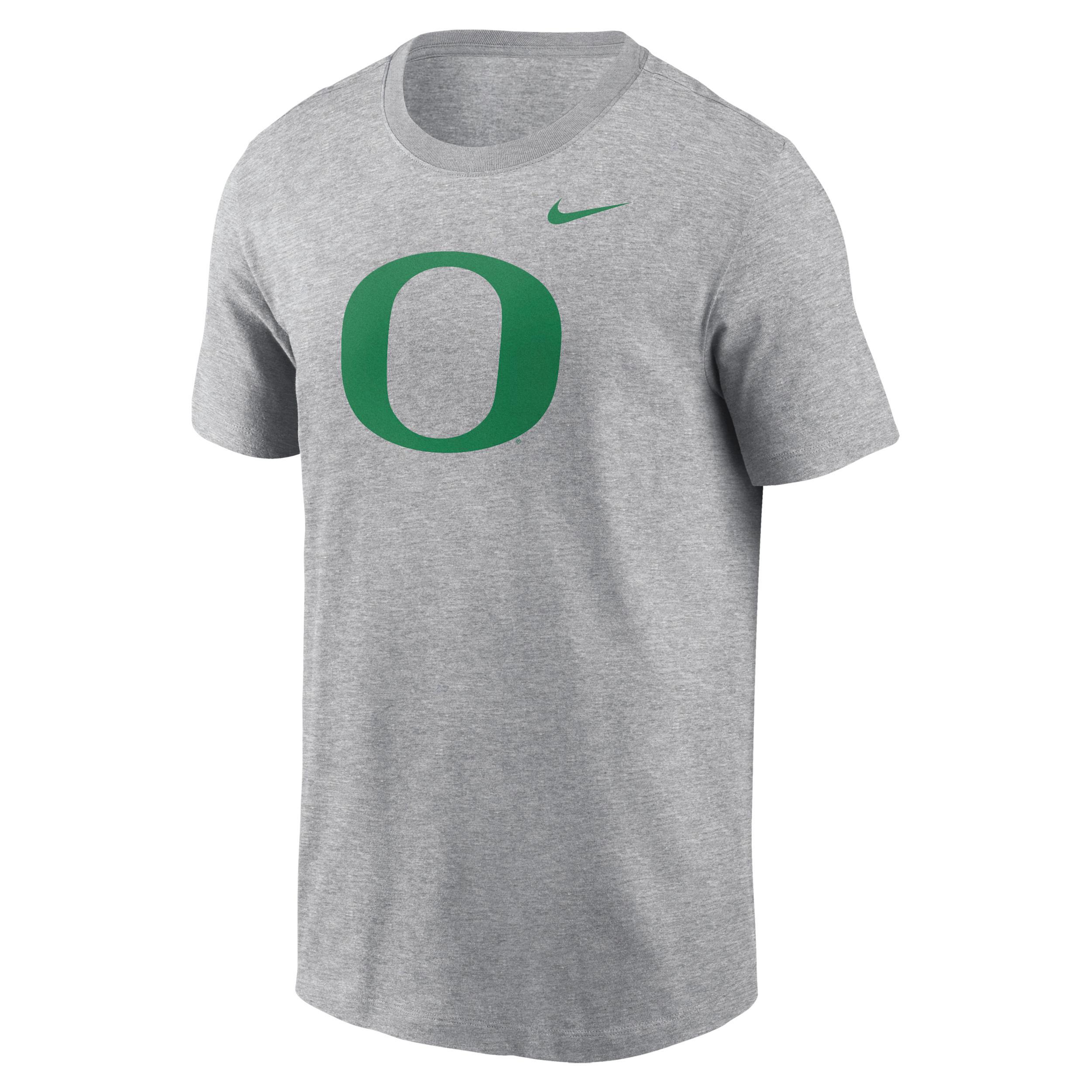 Mens Nike Heather Gray Clemson Tigers Primetime Evergreen Logo T-Shirt Product Image