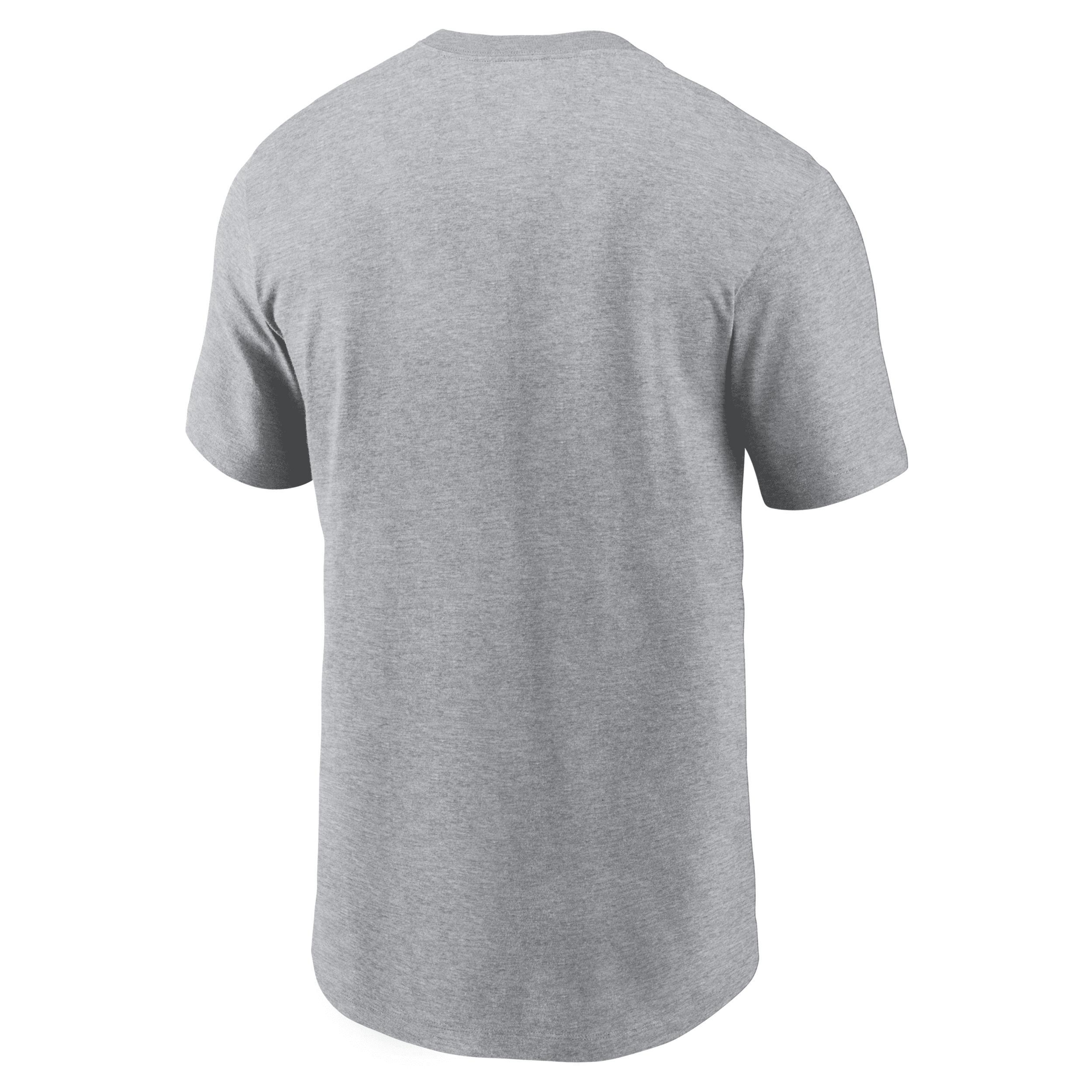 Men's Nike  Gray Los Angeles Chargers Logo Essential T-Shirt, Size: 2XL, Grey Product Image