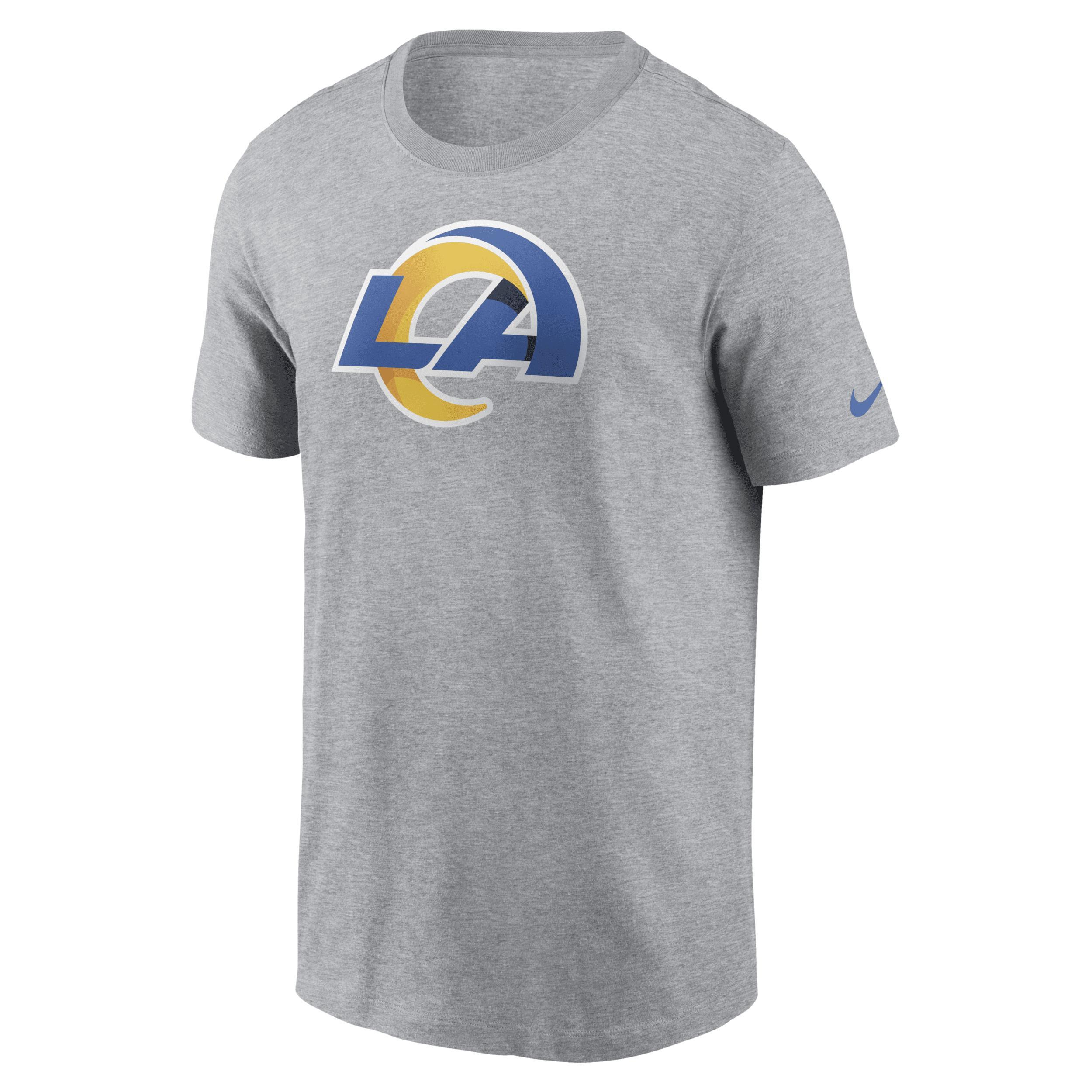 Men's Nike  Gray Los Angeles Chargers Logo Essential T-Shirt, Size: 2XL, Grey Product Image