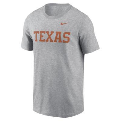 Mens Nike Heather Gray Clemson Tigers Primetime Evergreen Logo T-Shirt Product Image