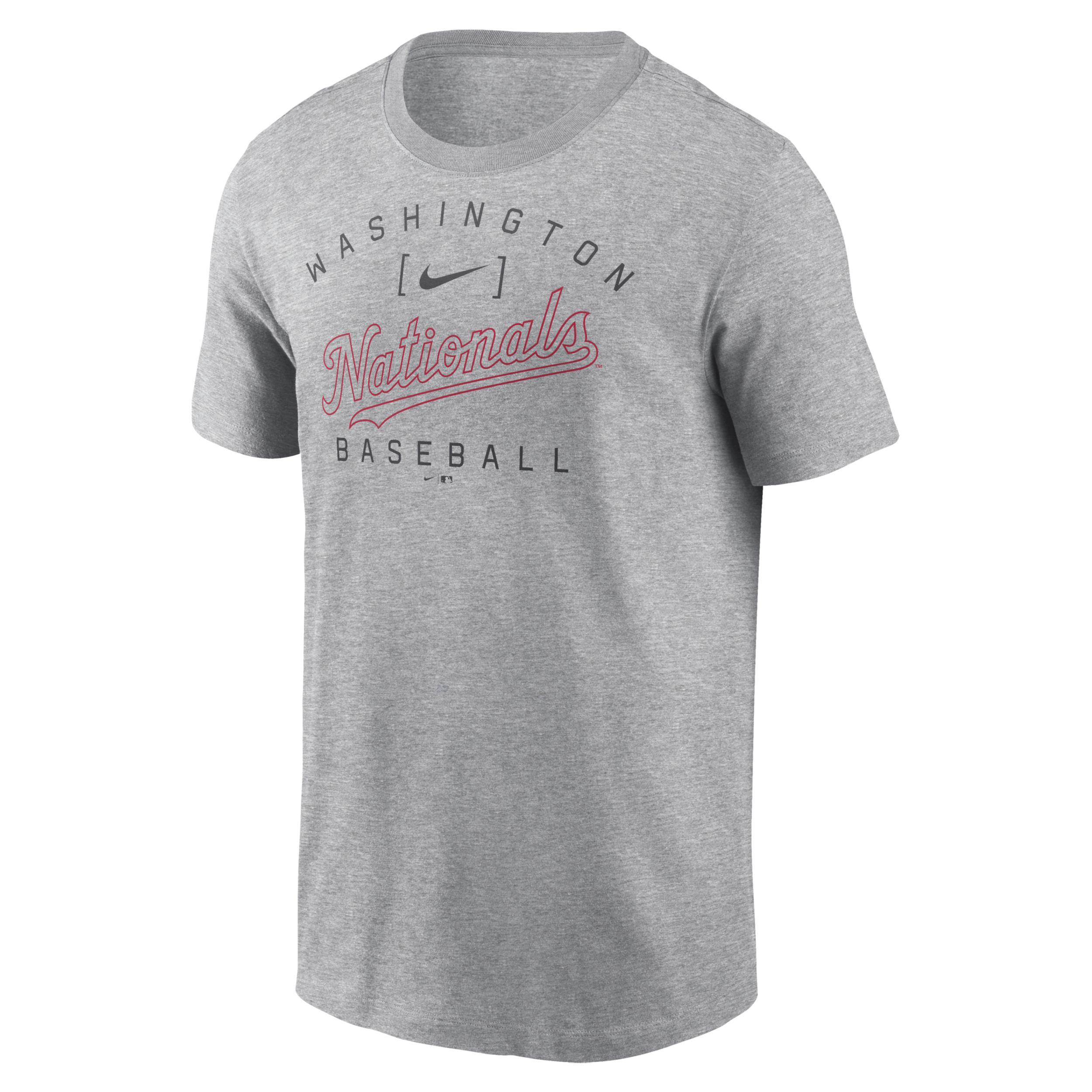 Men's Nike Heather Gray Texas Longhorns Primetime Evergreen Logo T-Shirt, Size: XL, Grey Product Image