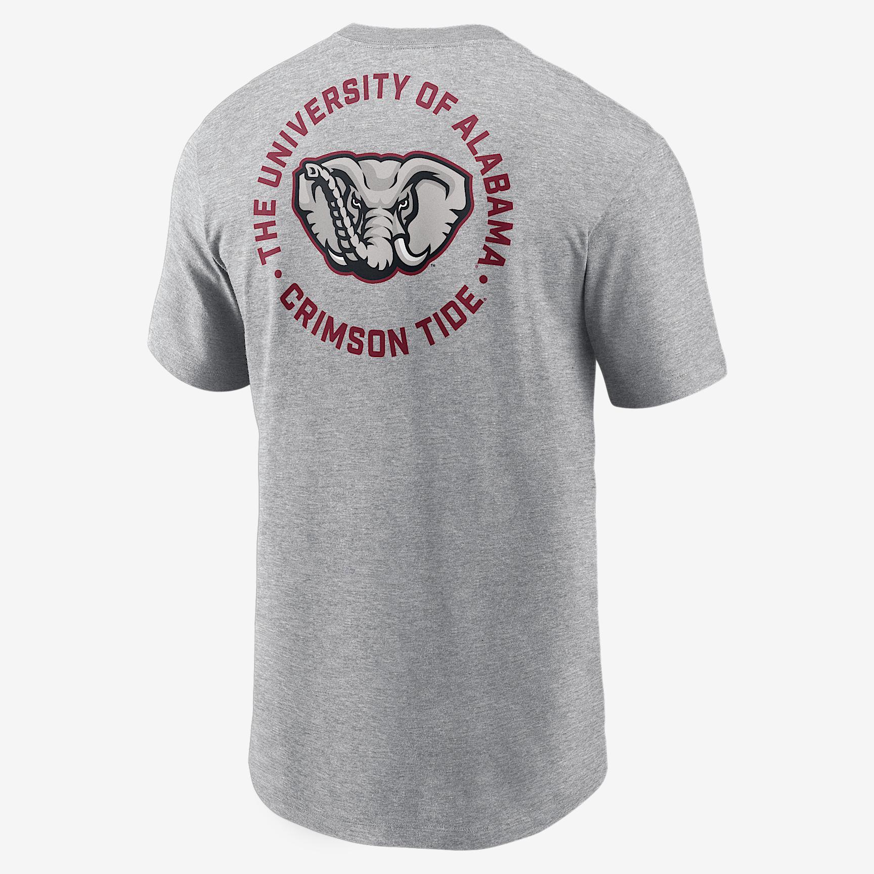 Alabama Campus 2-Hit Men's Nike College T-Shirt Product Image