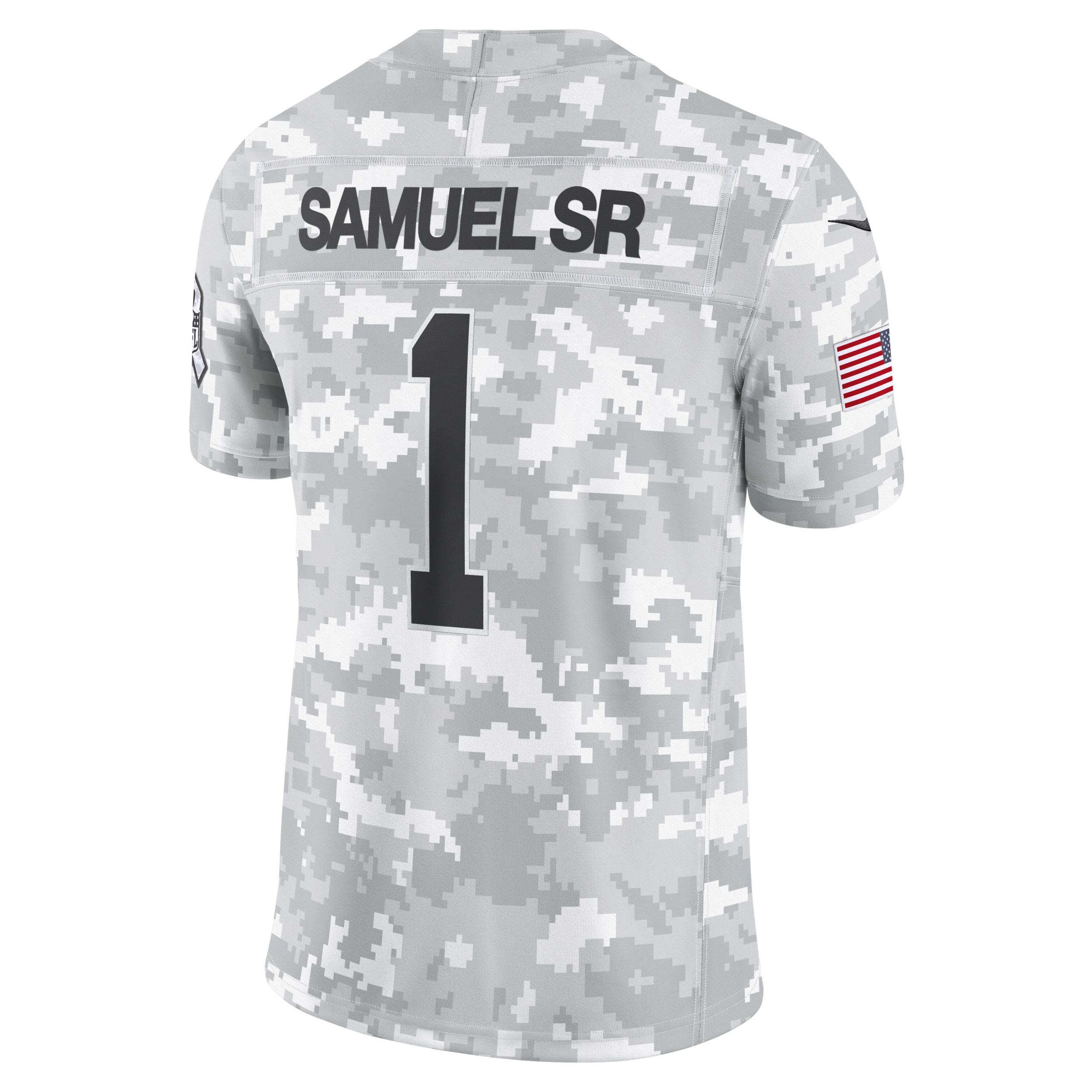 Deebo Samuel Sr. San Francisco 49ers Salute to Service Nike Men's Dri-FIT NFL Limited Jersey Product Image