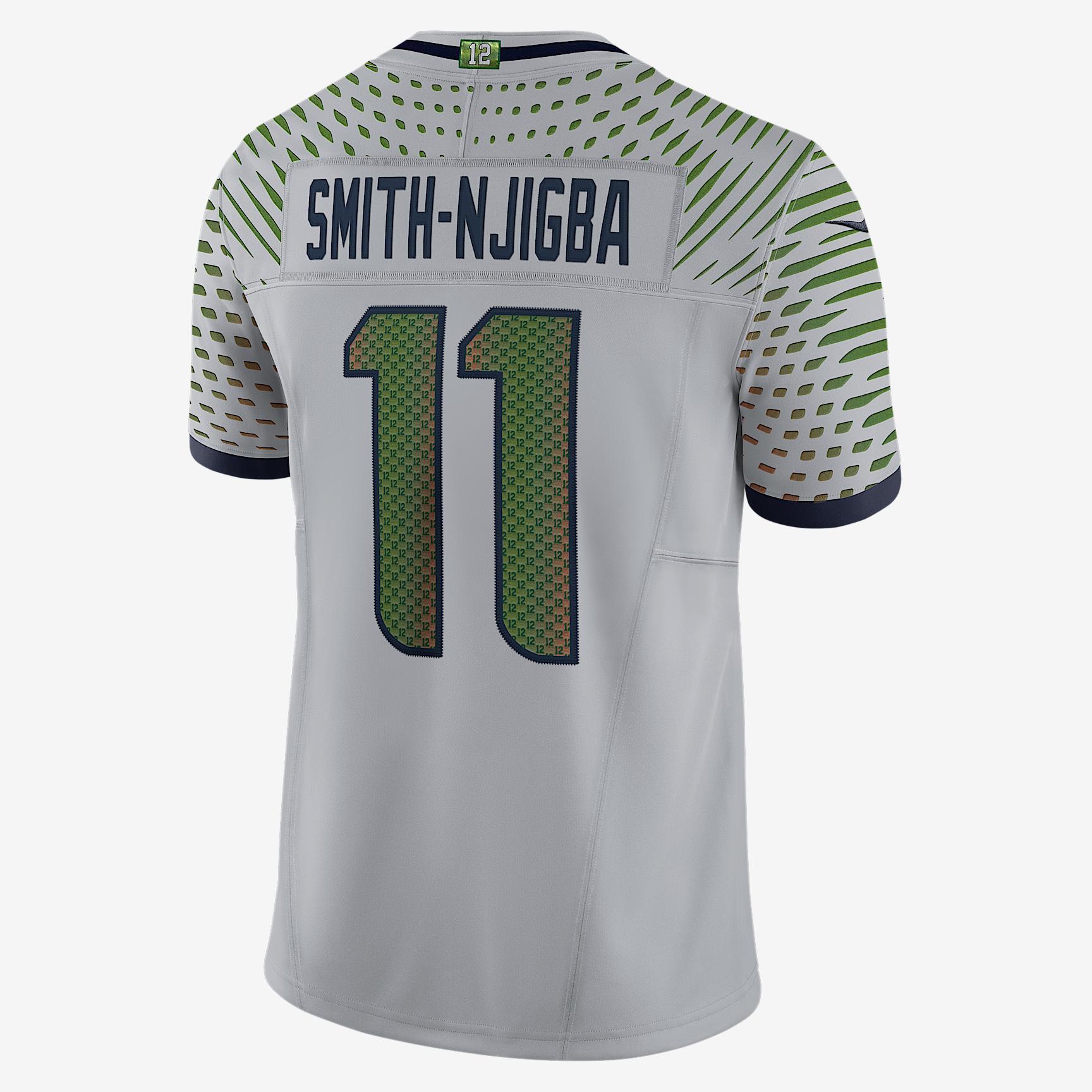 Jaxon Smith-Njigba Seattle Seahawks Rivalries Collection Men's Nike Dri-FIT NFL Limited Jersey Product Image