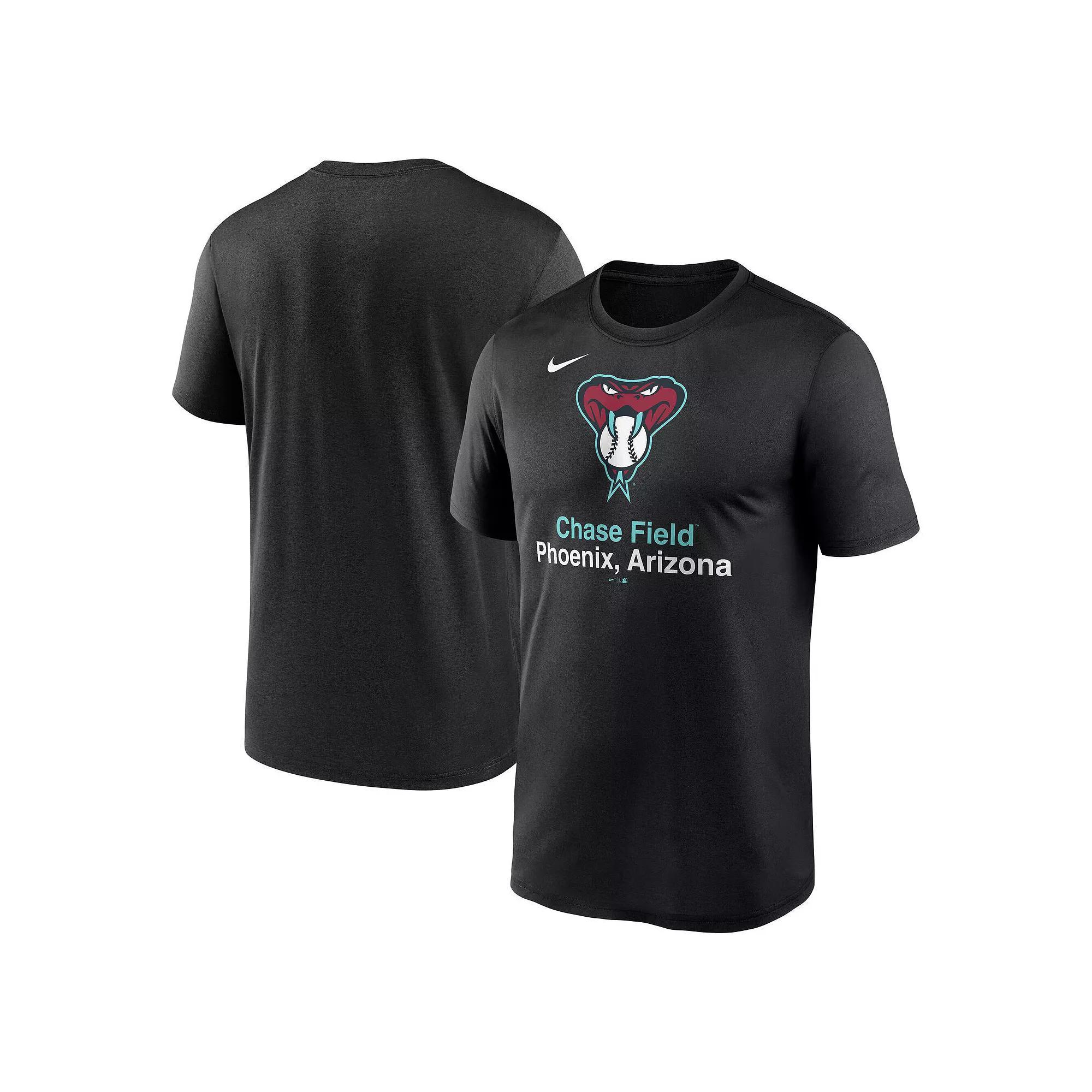 Men's Nike Black Arizona Diamondbacks Stadium Legend Performance T-Shirt, Size: 2XL Product Image
