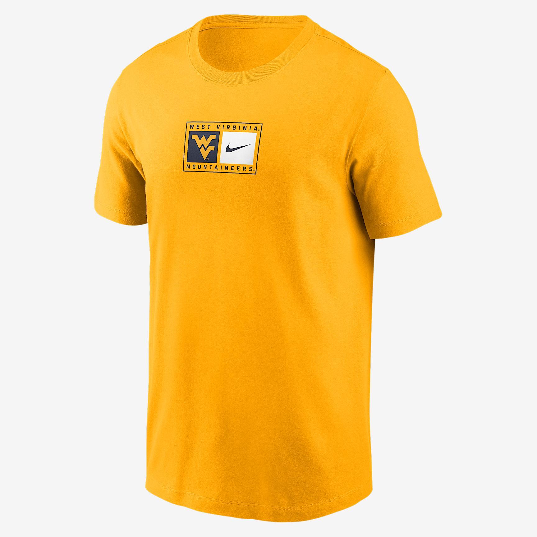 West Virginia Campus Logo Swoosh Men's Nike College T-Shirt Product Image
