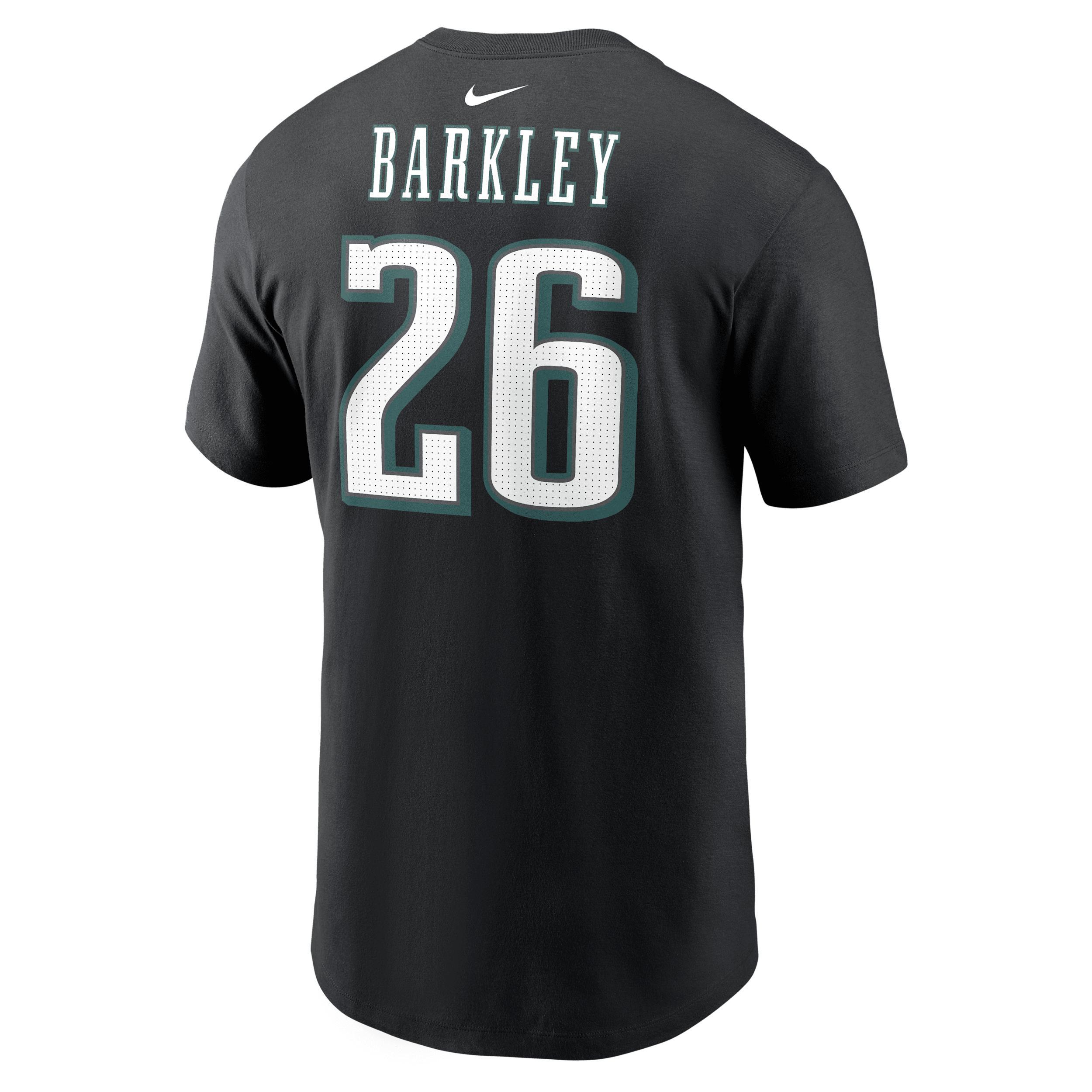 Saquon Barkley Philadelphia Eagles Super Bowl LIX Men's Nike NFL T-Shirt Product Image