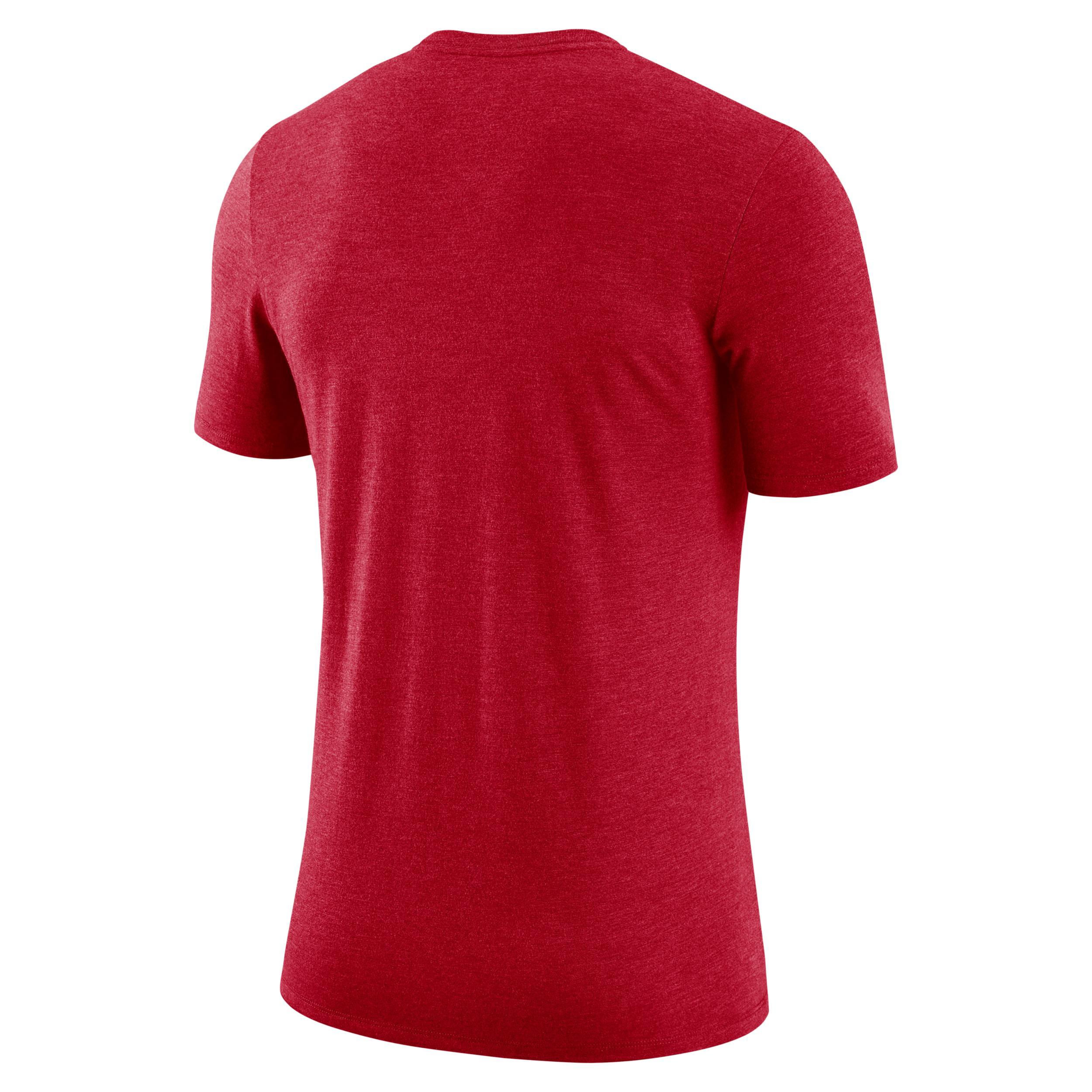 Men's Nike Orange Clemson Tigers Retro Tri-Blend T-Shirt, Size: Small Product Image