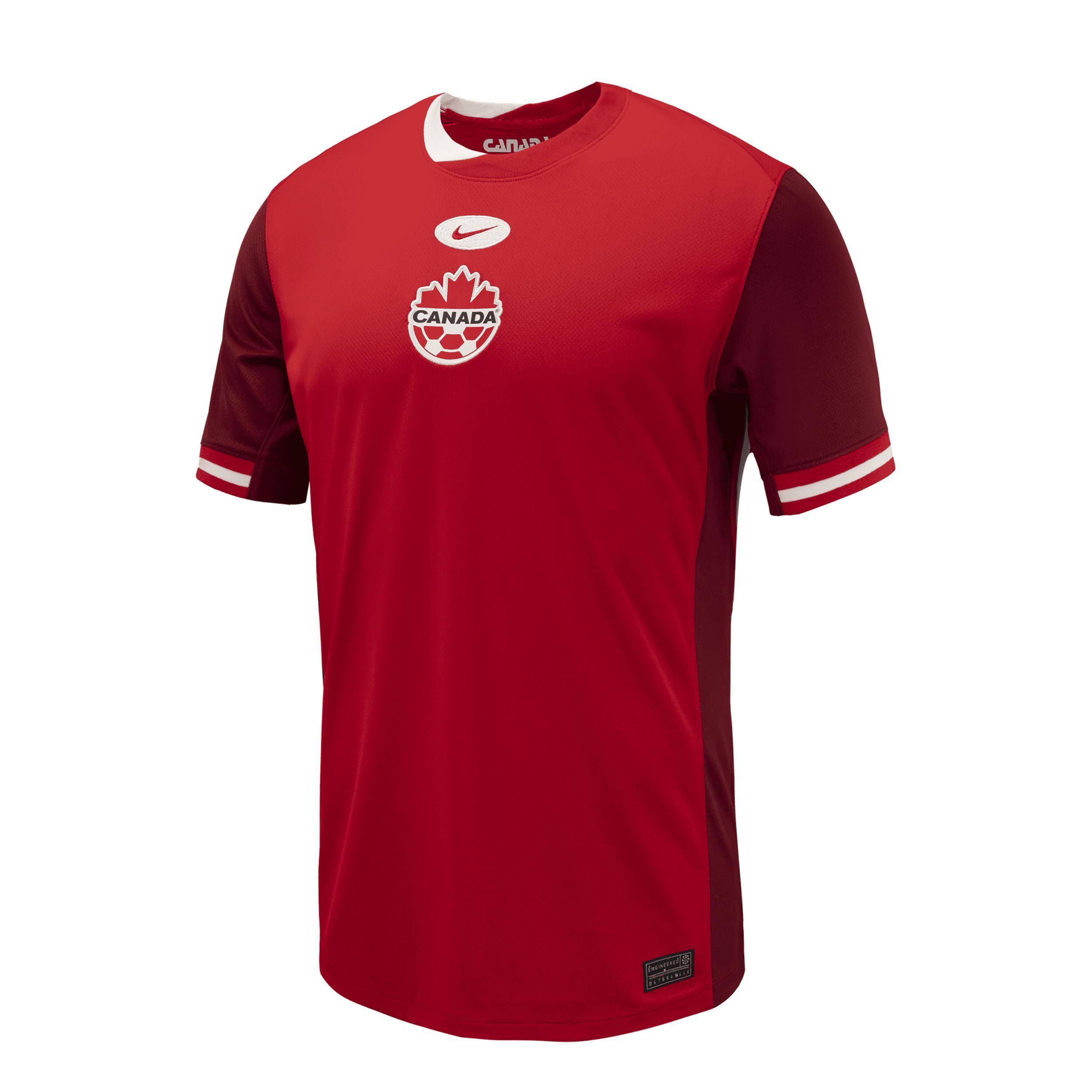 Canada 2024 Stadium Home Nike Men's Dri-FIT Soccer Replica Jersey Product Image