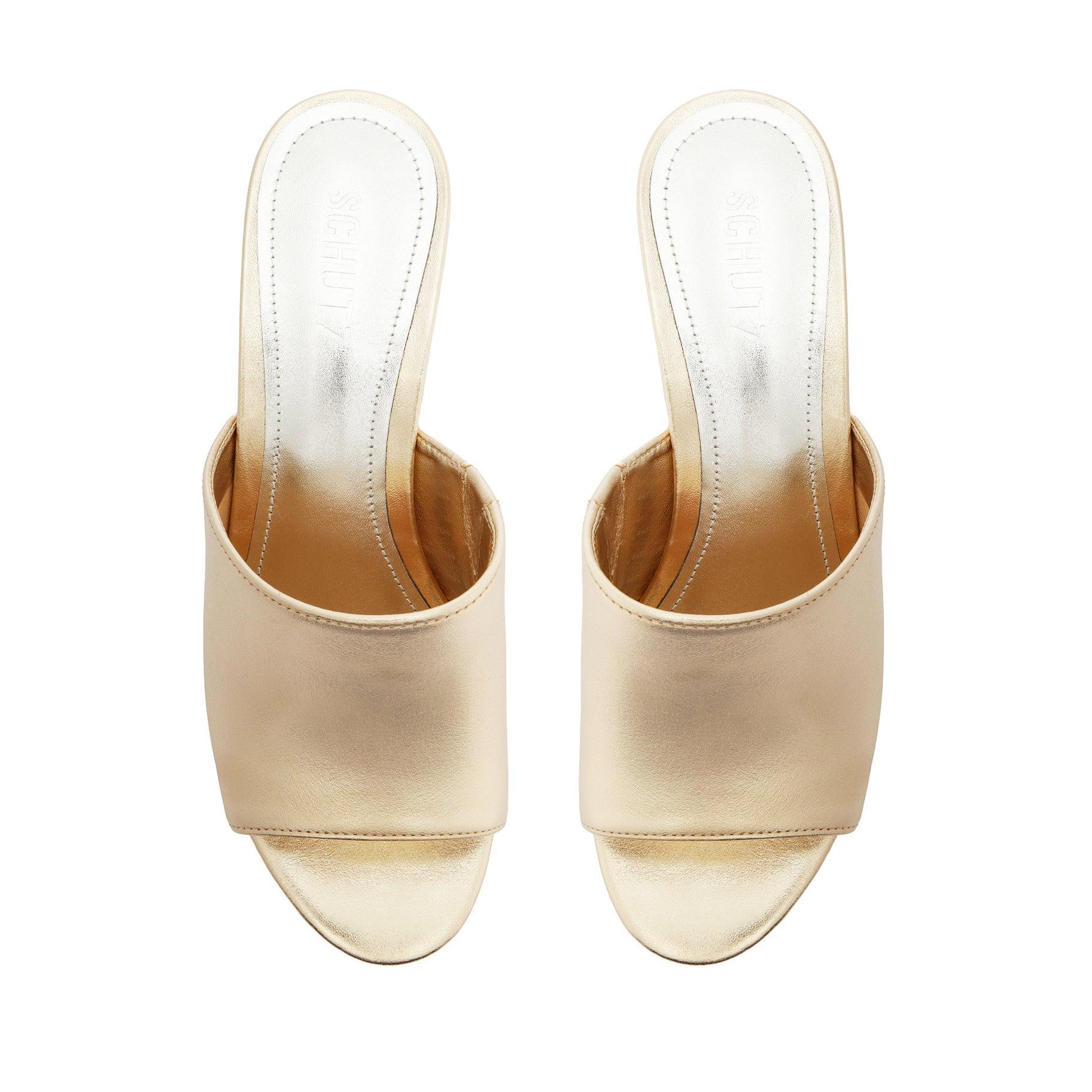 Dalle Metallic Leather Sandal Product Image