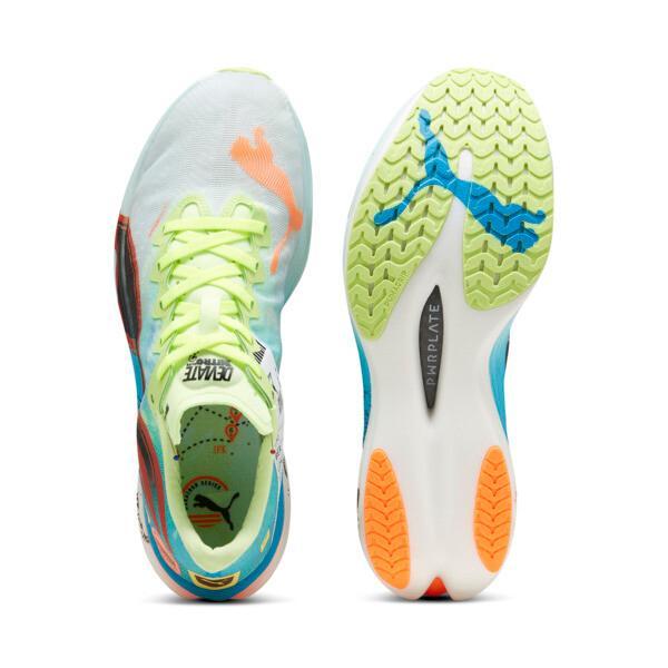 PUMA Deviate NITROâ¢ Elite 3 Marathon Series Men's Running Shoes in Nitro Blue/Fizzy Apple Product Image