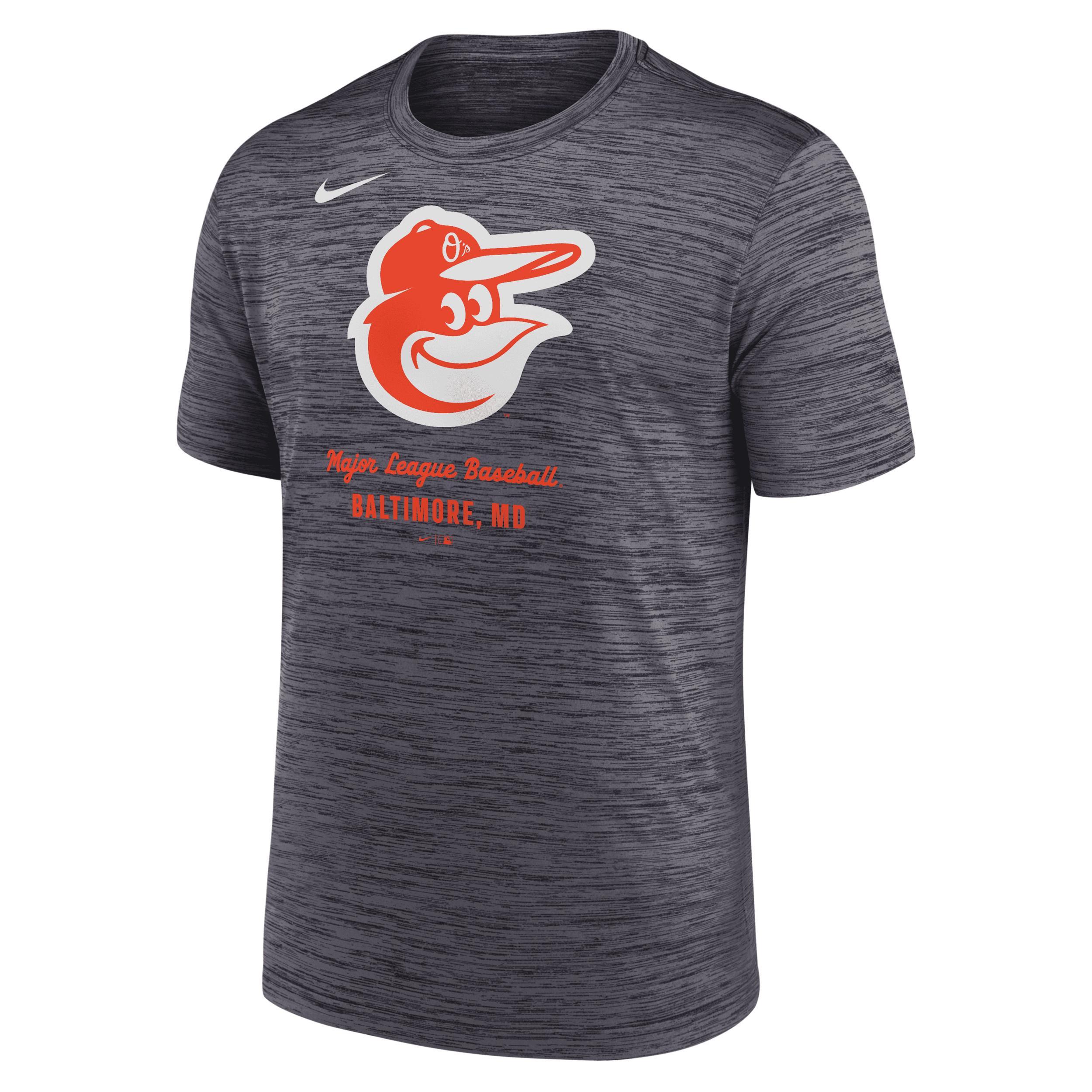 Baltimore Orioles Velocity Nike Men's Dri-FIT MLB T-Shirt Product Image