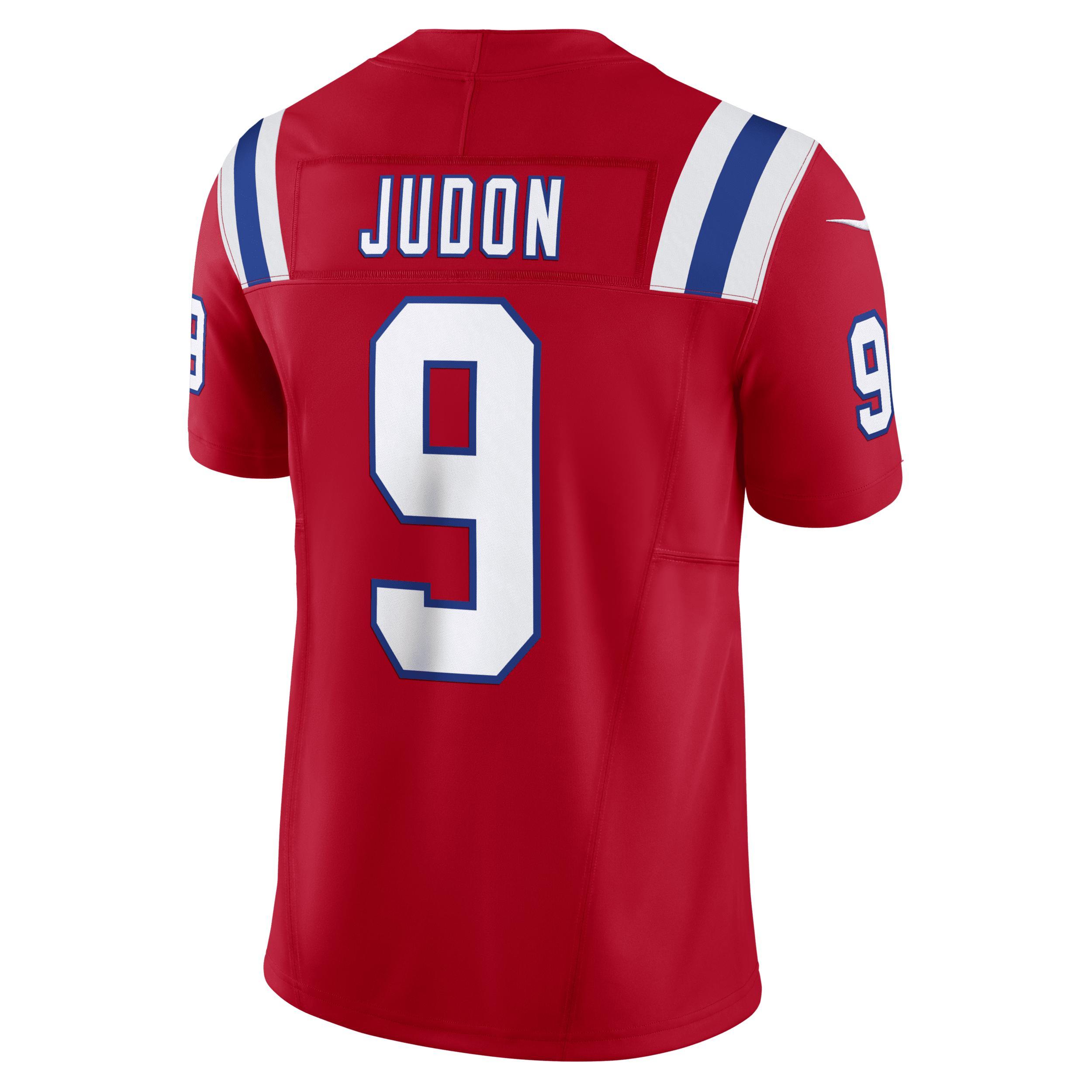 Men's Nike Matthew Judon Red New England Patriots Vapor F.U.S.E. Limited Jersey, Size: Small Product Image