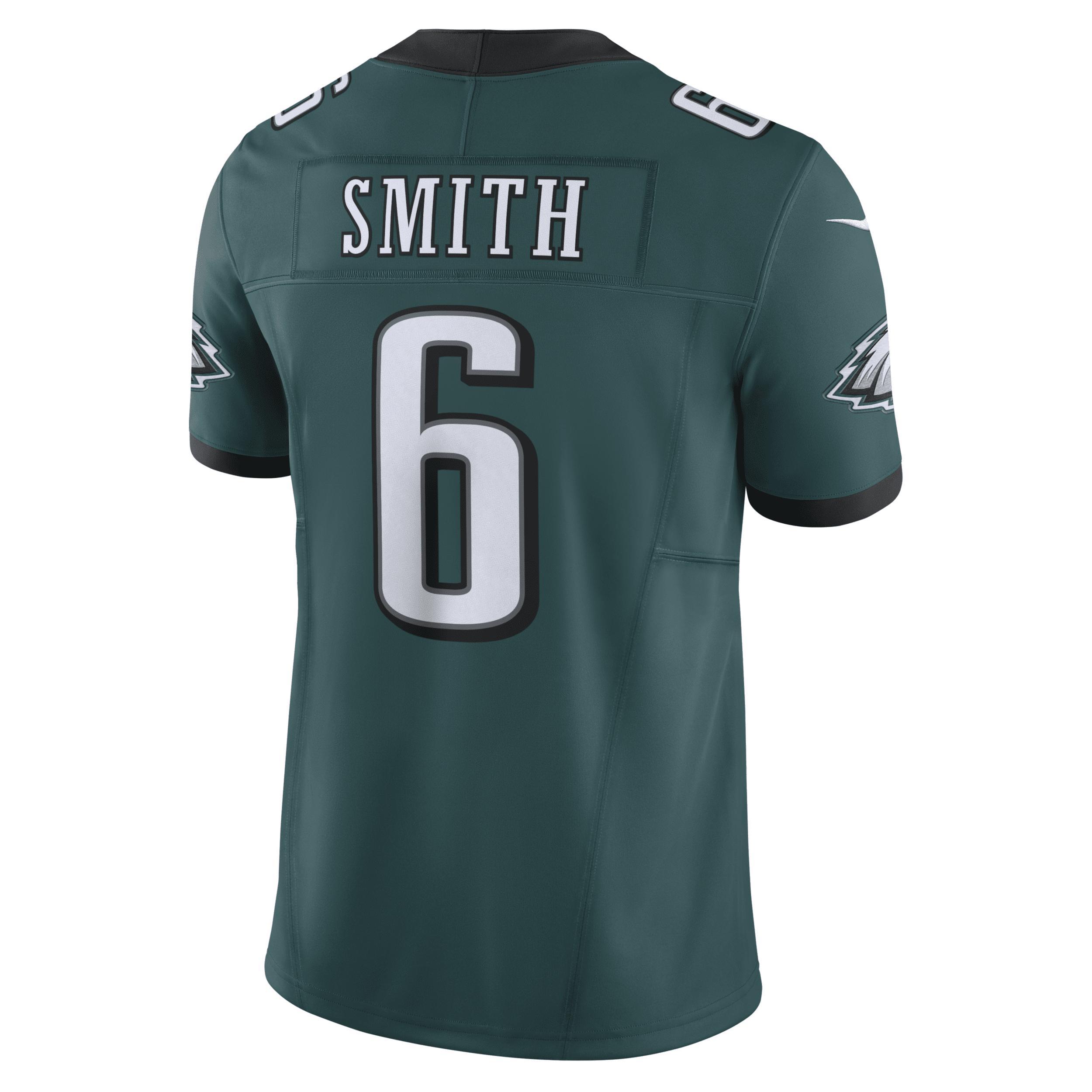 Men's Nike DeVonta Smith Midnight Green Philadelphia Eagles Vapor F.U.S.E. Limited  Jersey, Size: 2XL Product Image