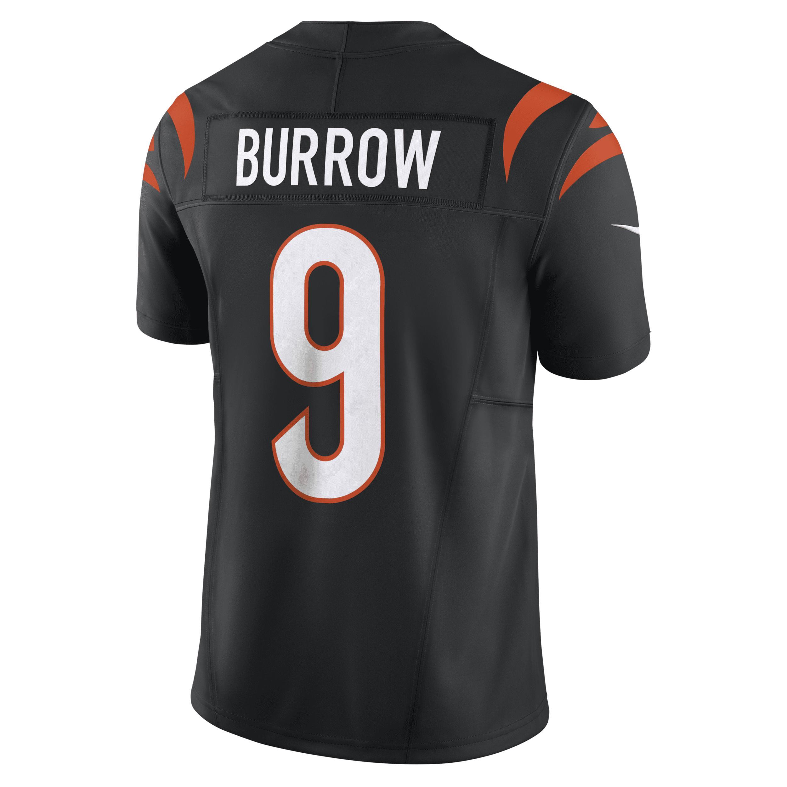 Men's Nike Joe Burrow Black Cincinnati Bengals Vapor F.U.S.E. Limited Jersey, Size: 3XL Product Image