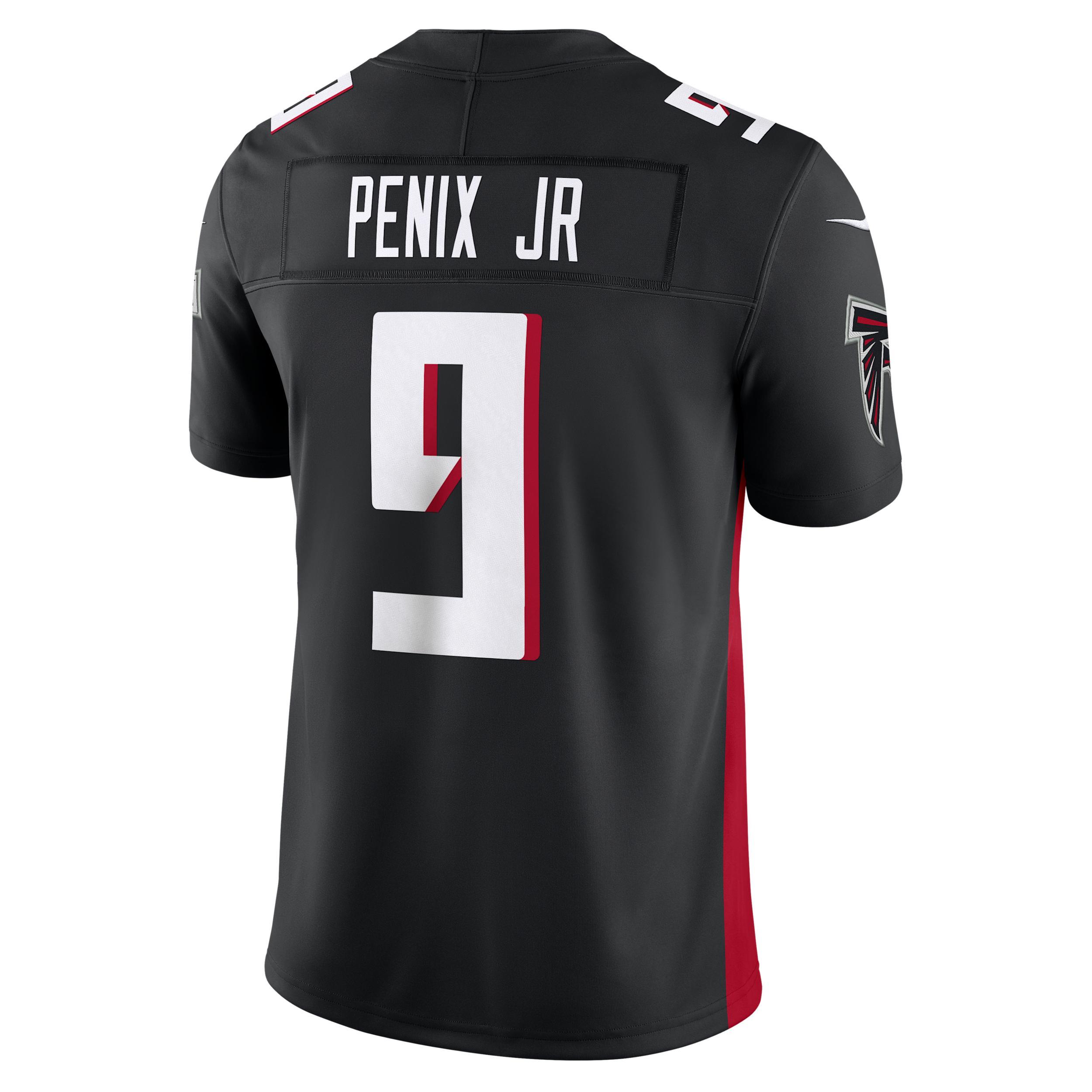 Men's Nike Michael Penix Jr. Black Atlanta Falcons Vapor F.U.S.E. Limited Jersey, Size: Small Product Image