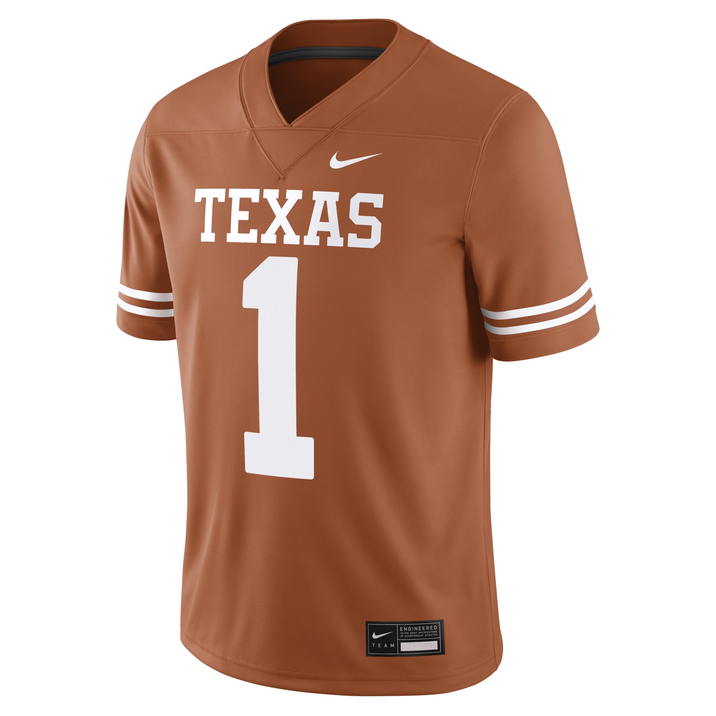 Texas Longhorns Nike Men's Dri-FIT College Game Jersey Product Image