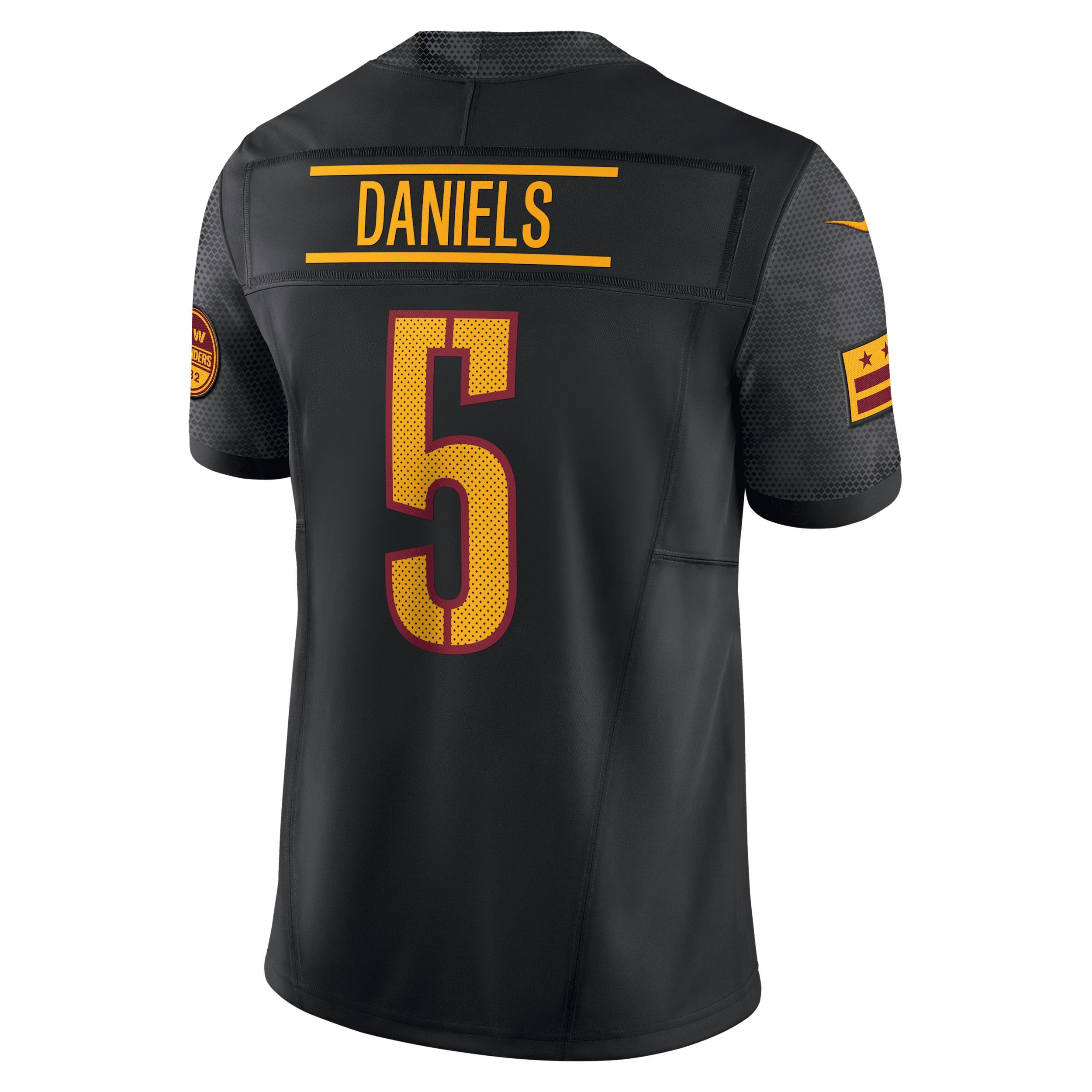 Jayden Daniels Washington Commanders Nike Men's Dri-FIT NFL Limited Jersey Product Image