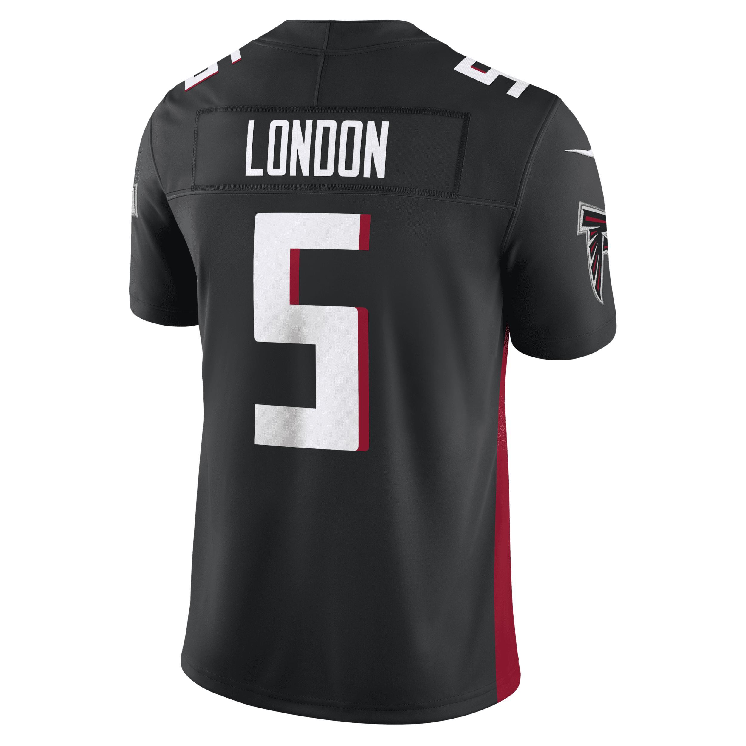 Men's Nike Drake London Black Atlanta Falcons Vapor F.U.S.E. Limited  Jersey, Size: Medium Product Image