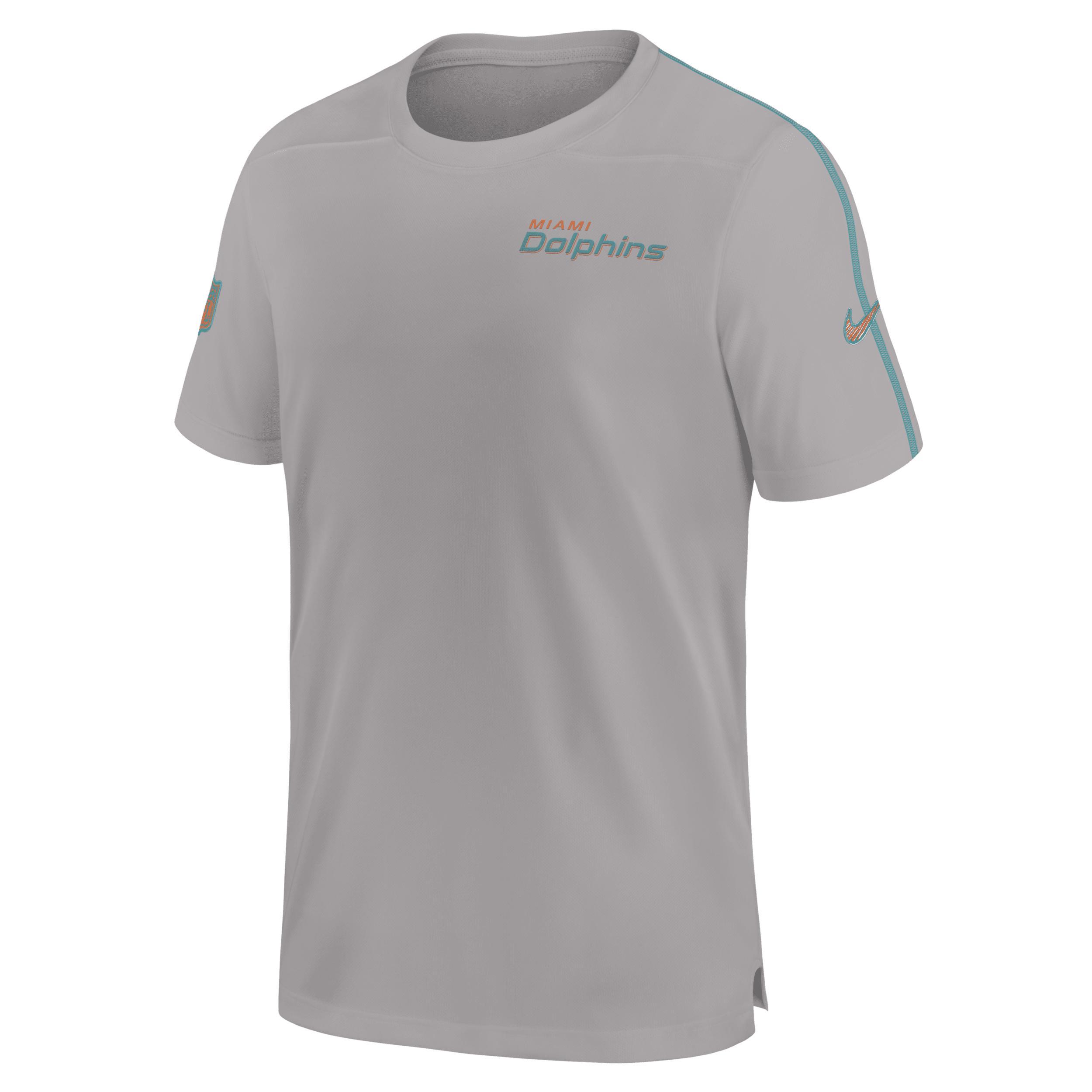 Miami Dolphins Sideline Coach Nike Mens Dri-FIT NFL Top Product Image
