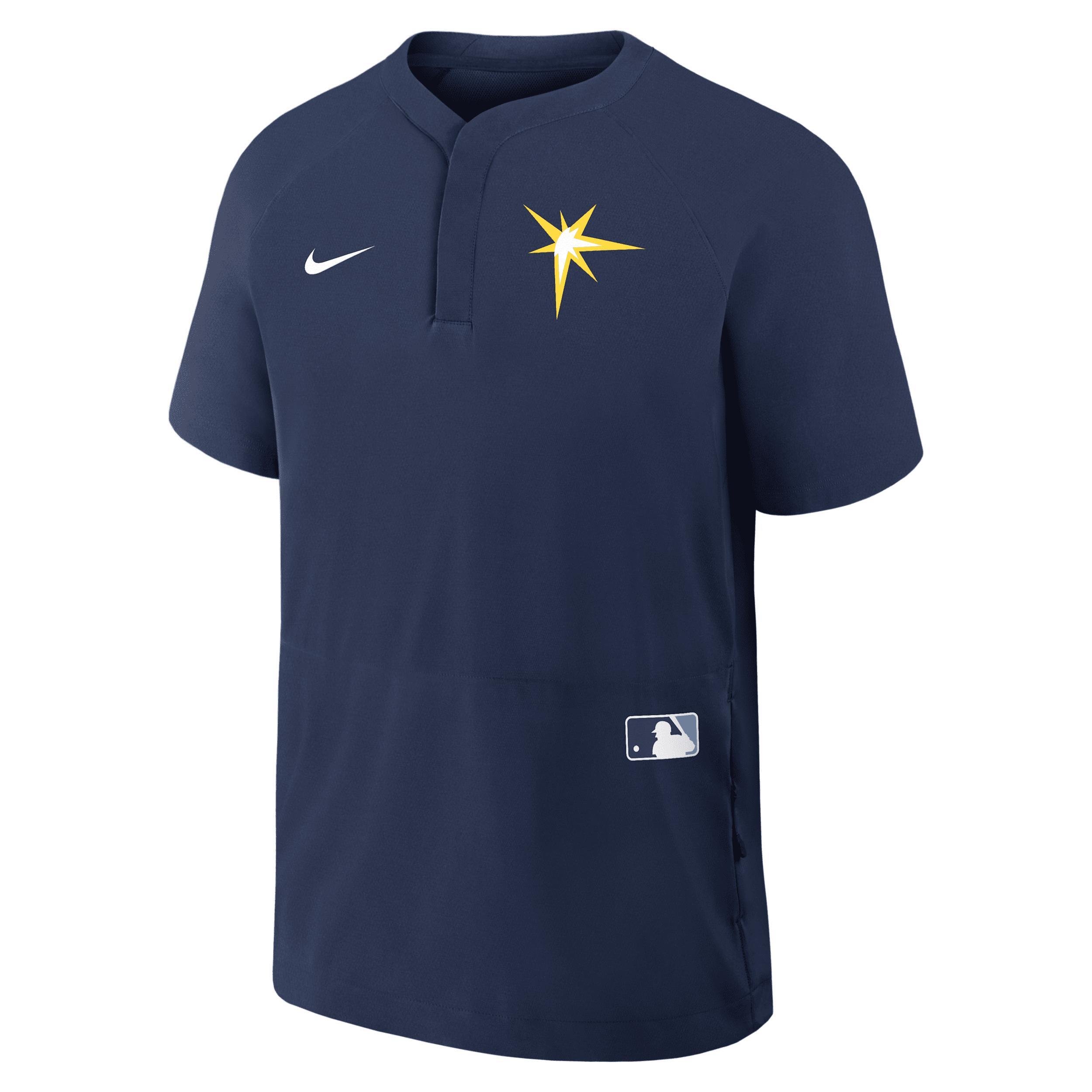 St. Louis Cardinals Authentic Collection Men's Nike MLB Short-Sleeve Windshirt Product Image
