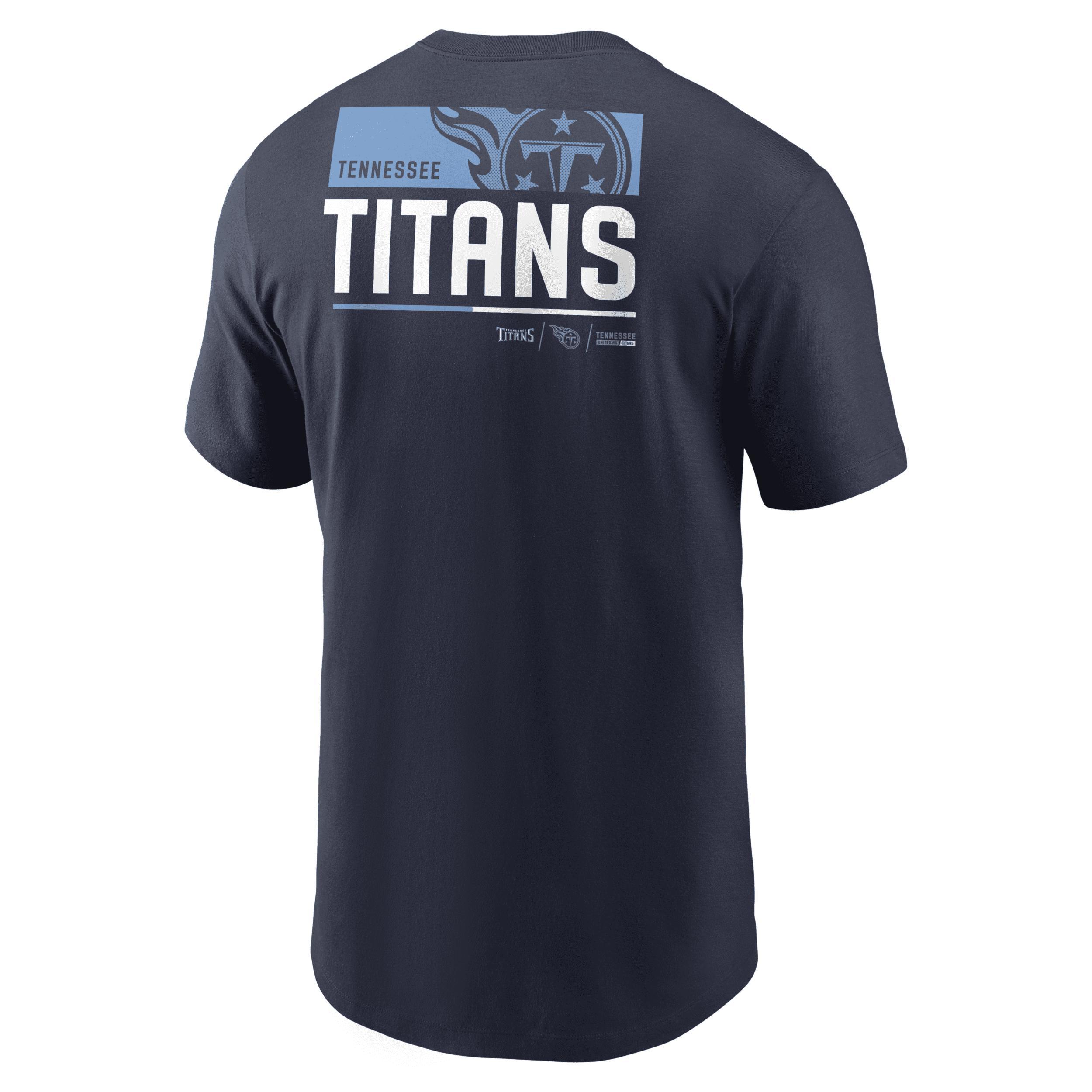 Mens Nike Tennessee Titans Team Incline T-Shirt Blue Product Image
