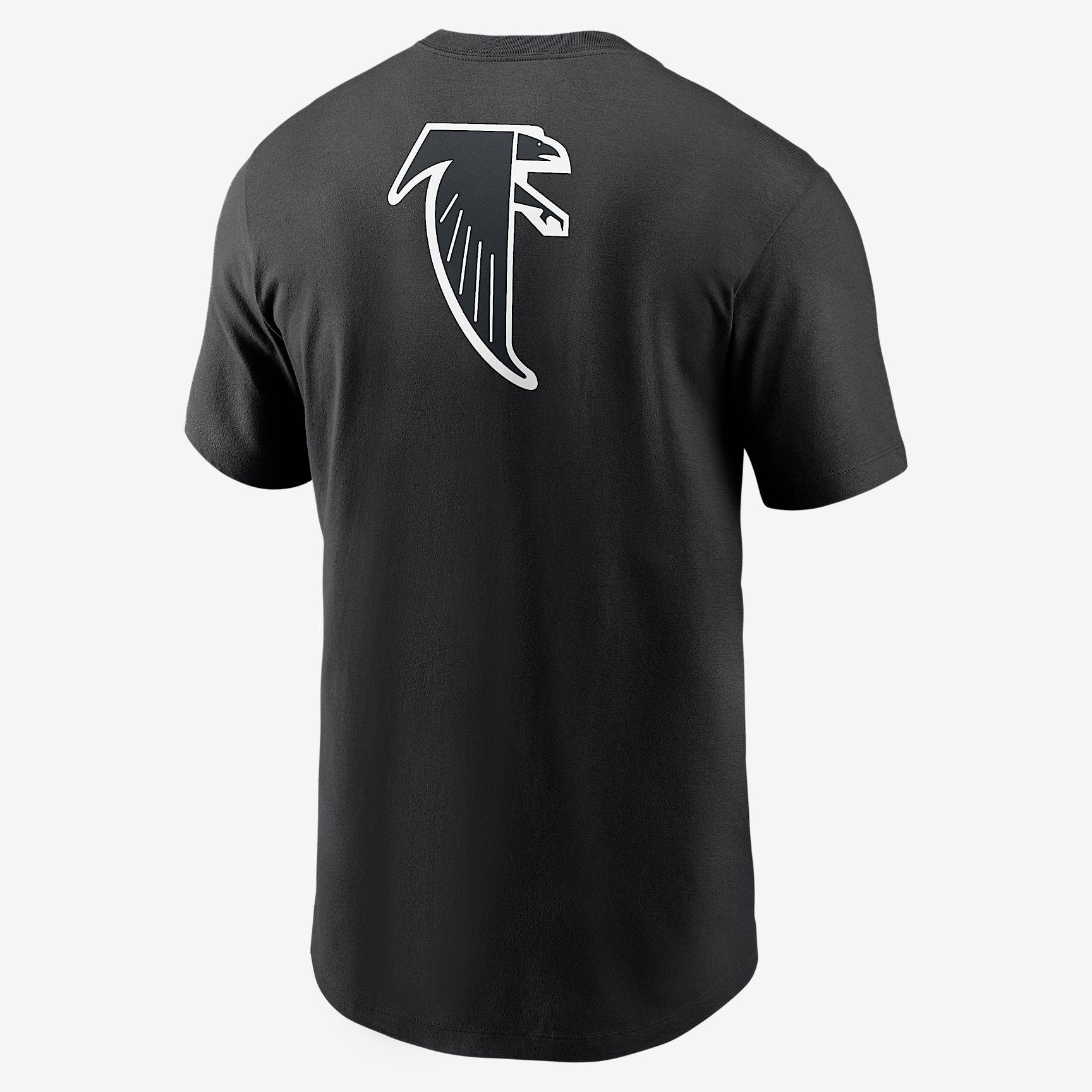 Atlanta Falcons Rewind Front And Back Hit Essential Men's Nike NFL T-Shirt Product Image