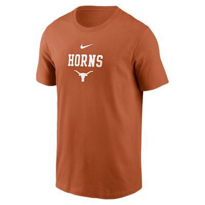 Texas 2-Hit Stacked Nike Men's College T-Shirt Product Image