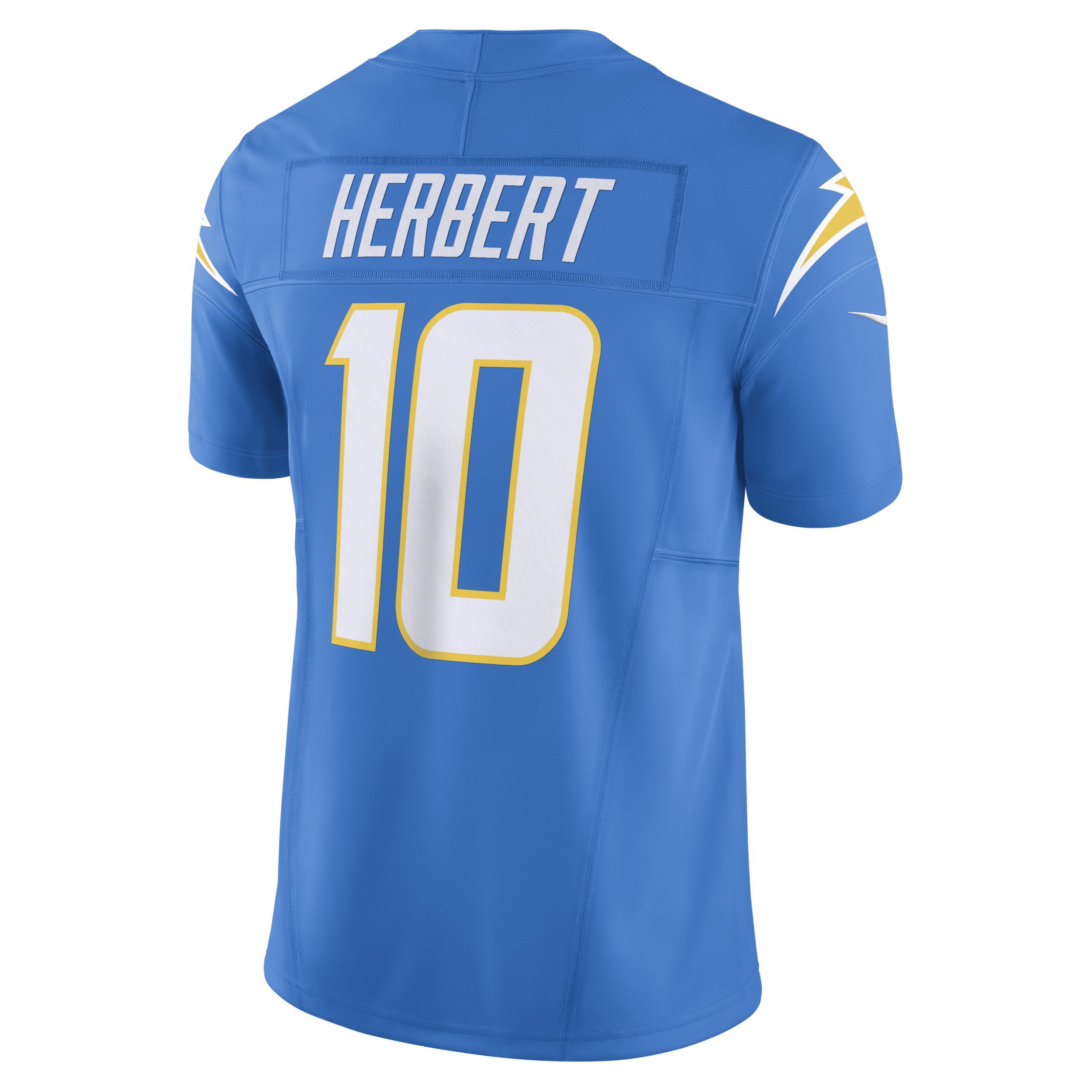 Justin Herbert Los Angeles Chargers Nike Men's Dri-FIT NFL Limited Football Jersey Product Image