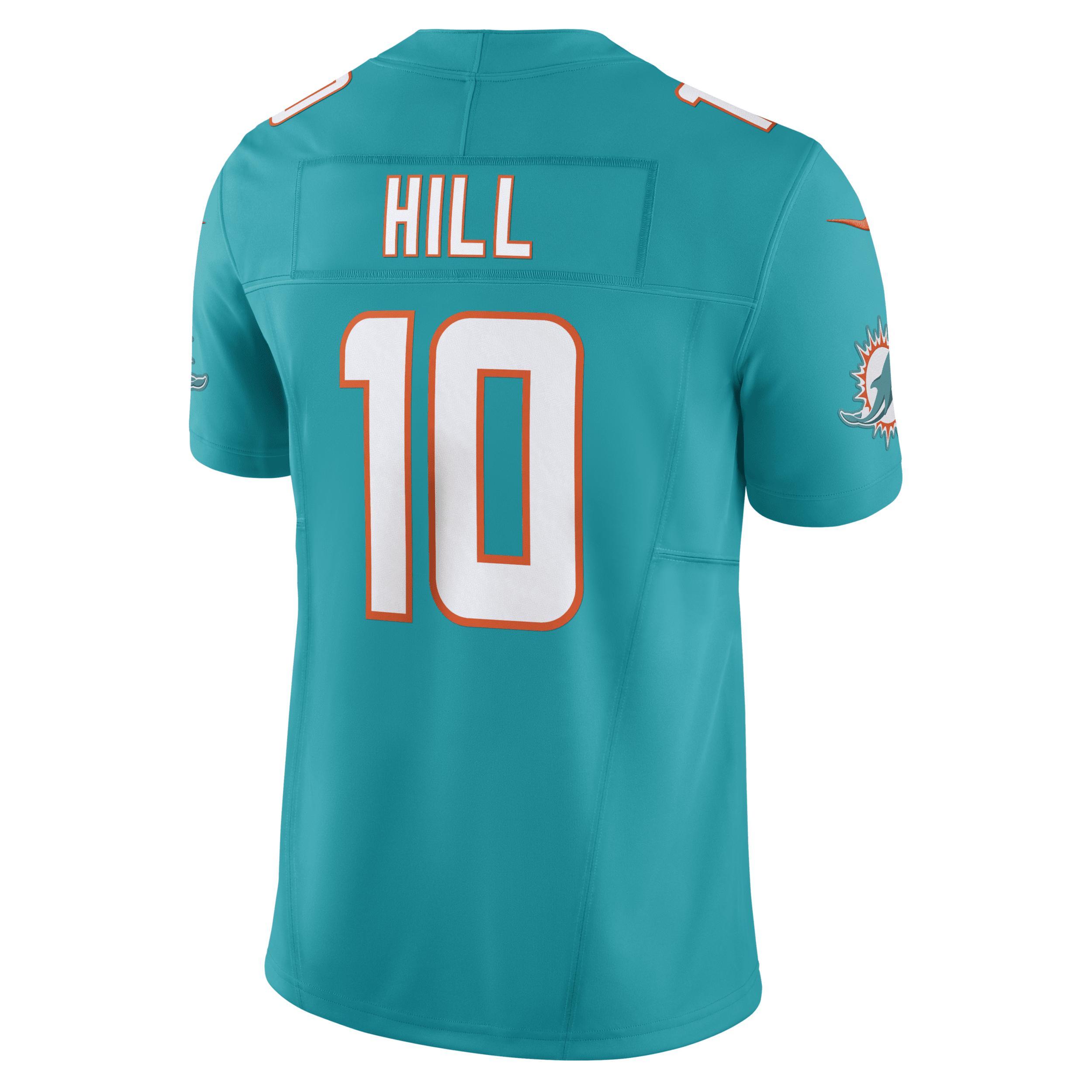Tyreek Hill Miami Dolphins Nike Men's Dri-FIT NFL Limited Football Jersey Product Image