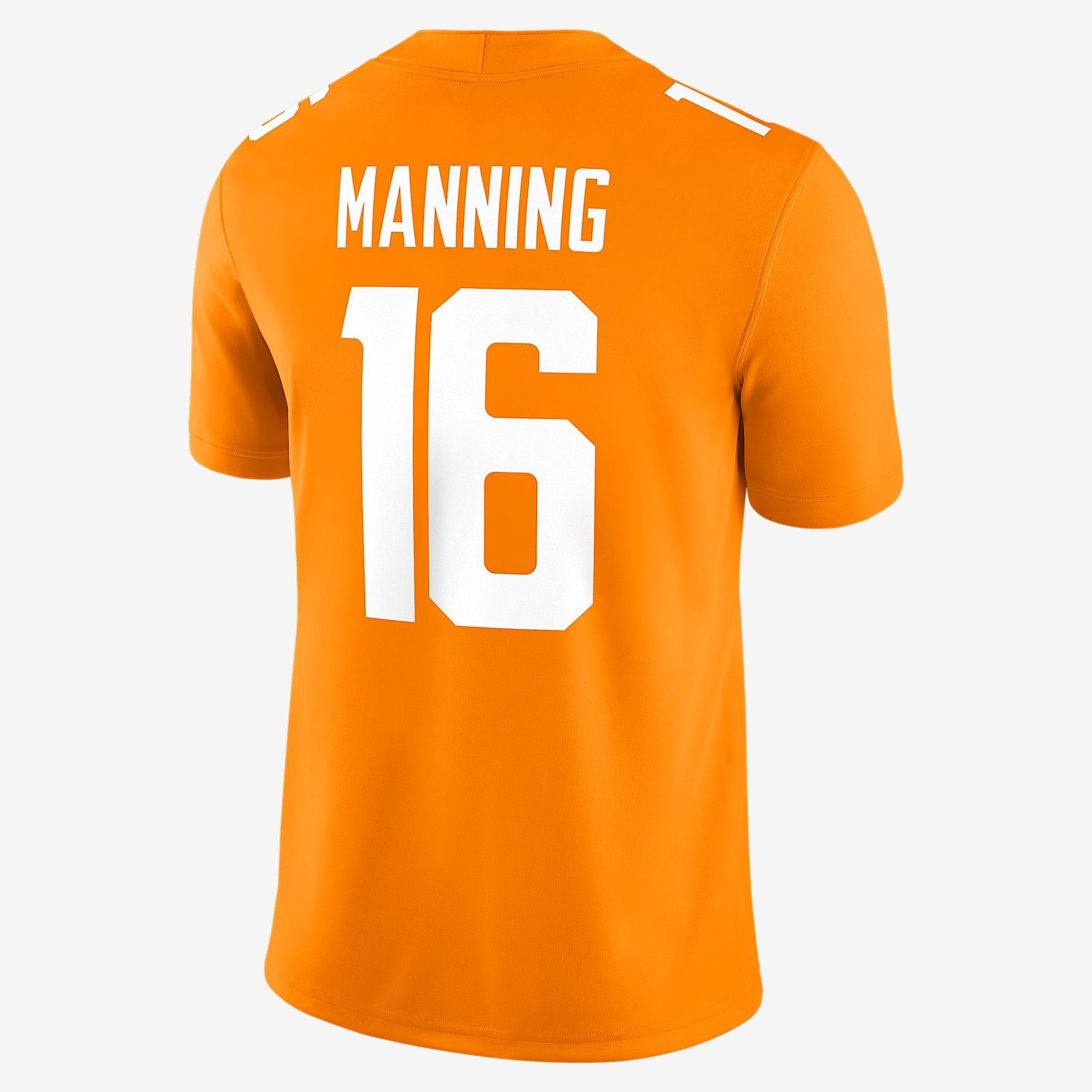 Peyton Manning Tennessee Men’s Nike Dri-FIT College Game Jersey Product Image